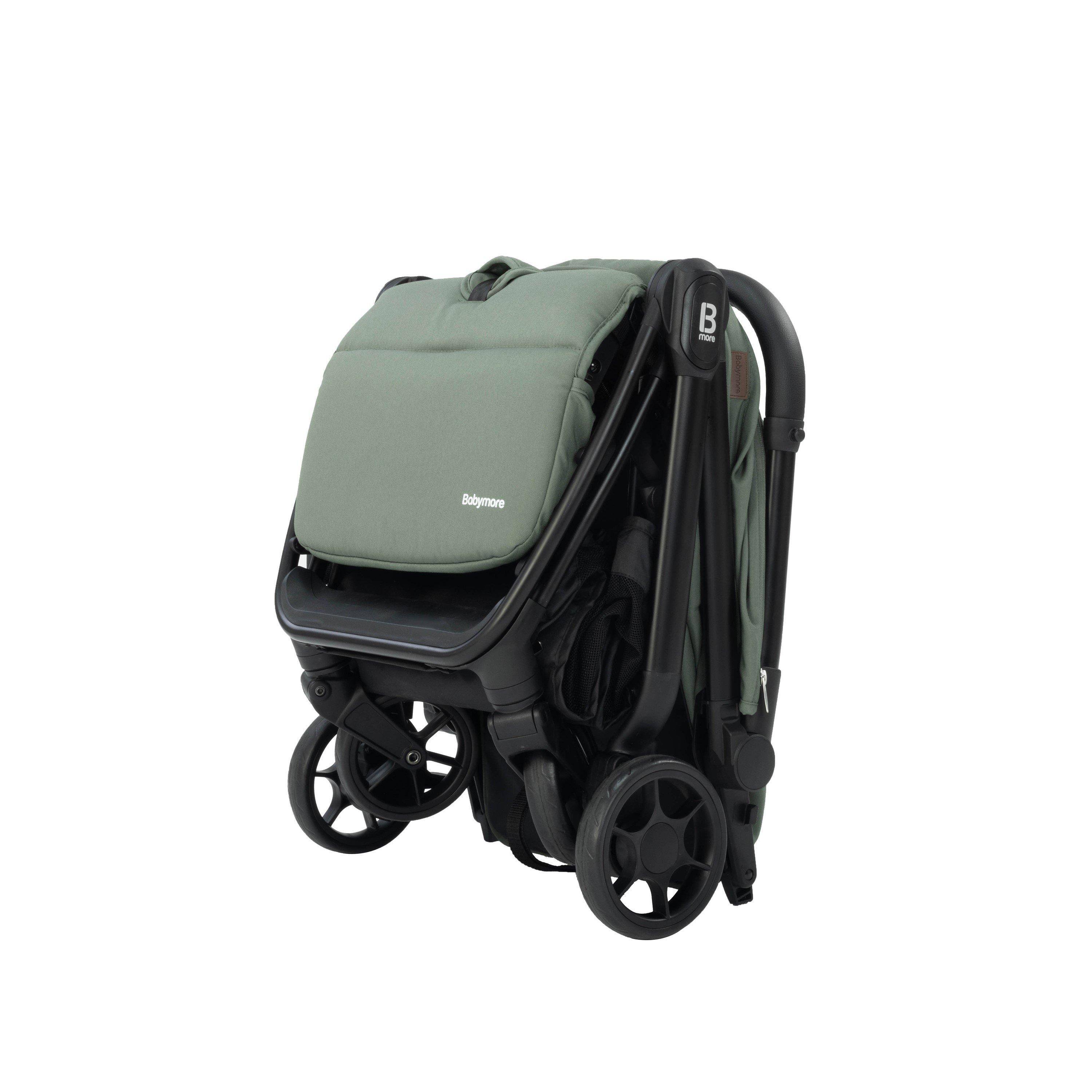 Forest Green - Babymore - Yara Compact Stroller - Forest Green - 7