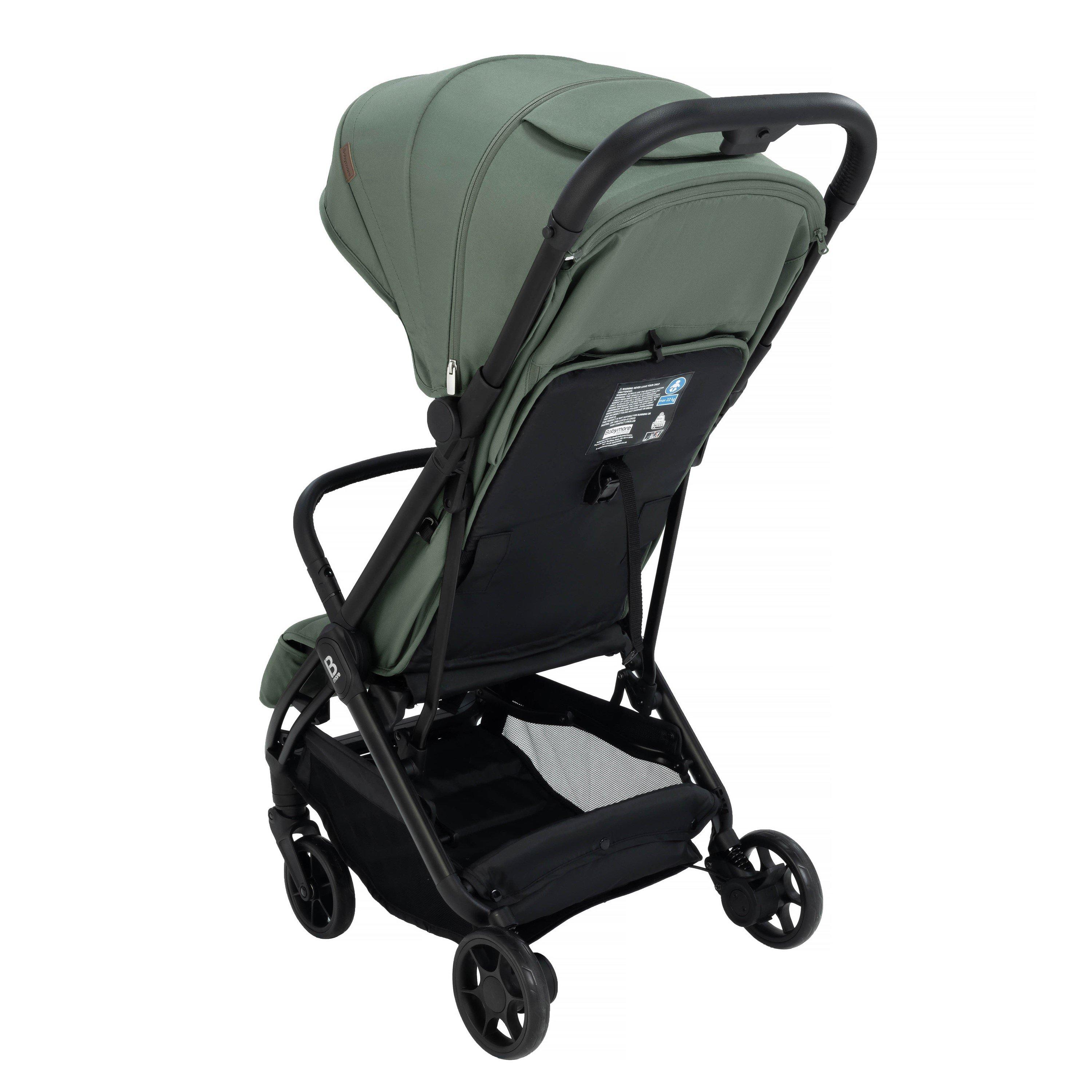 Forest Green - Babymore - Yara Compact Stroller - Forest Green - 8