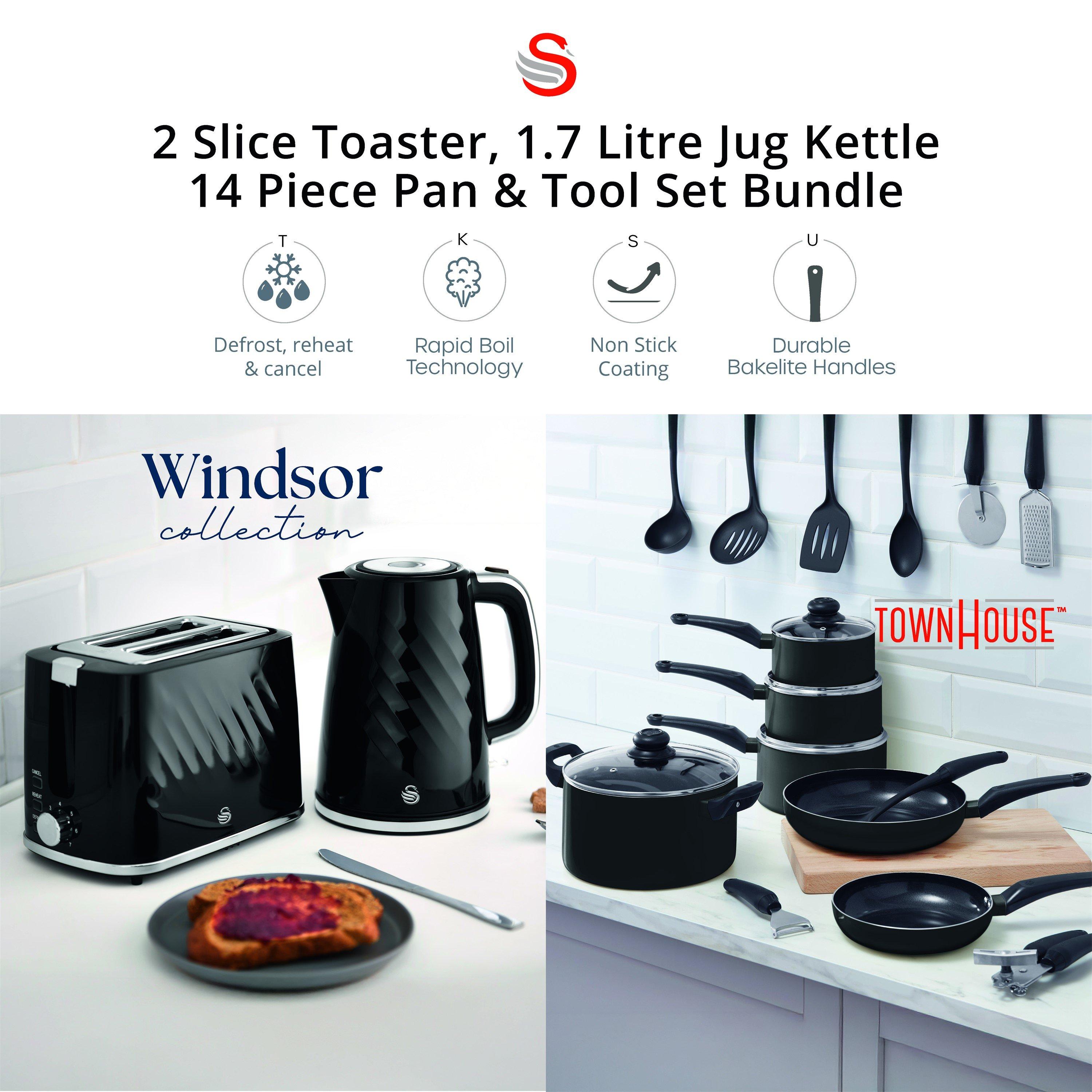 None - Swan - Swan Kitchen Essentials Bundle - 2