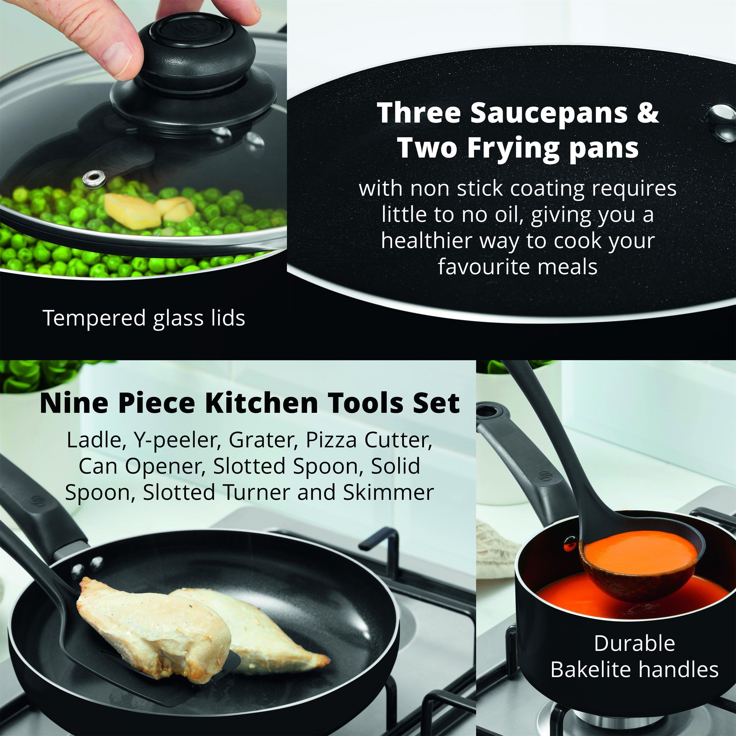 None - Swan - Swan Kitchen Essentials Bundle - 4