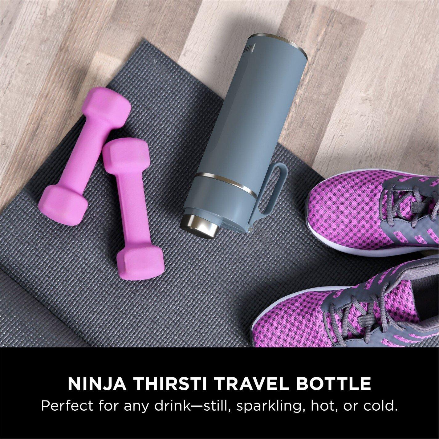 Blue - Ninja - Thirsti 700 ml Travel Bottle Blue DW2401EUUKBL - 2