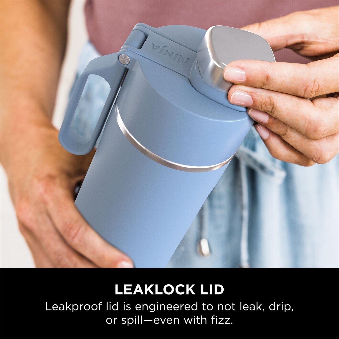 Blue - Ninja - Thirsti 700 ml Travel Bottle Blue DW2401EUUKBL - 3