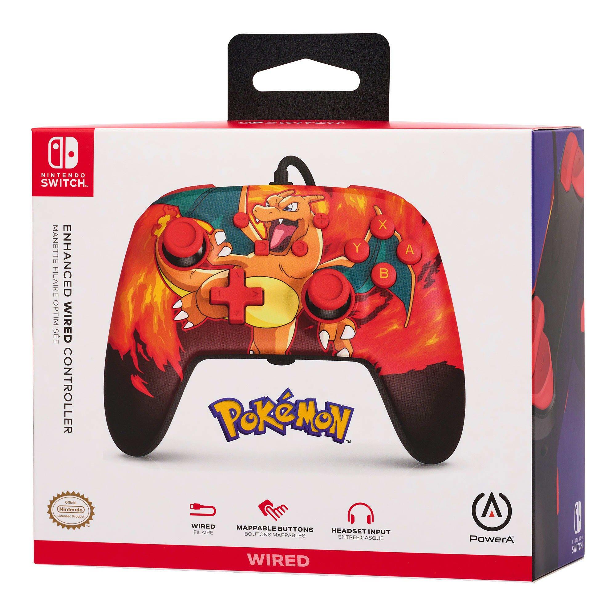 Charizard Vorte - PowerA - Switch Wired Controller - Charizard Vortex - 10