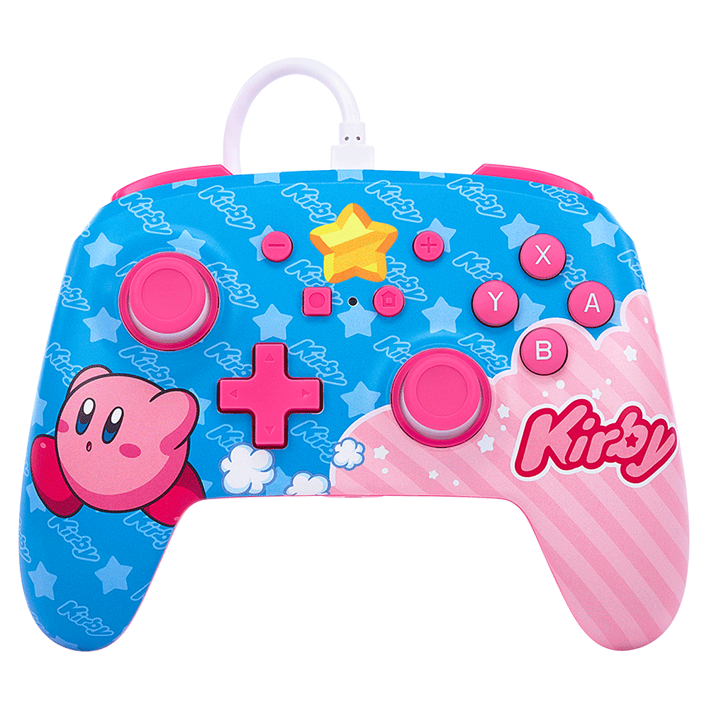 Kirby - PowerA - Switch Enhanced Wired Controller - Kirby - 1