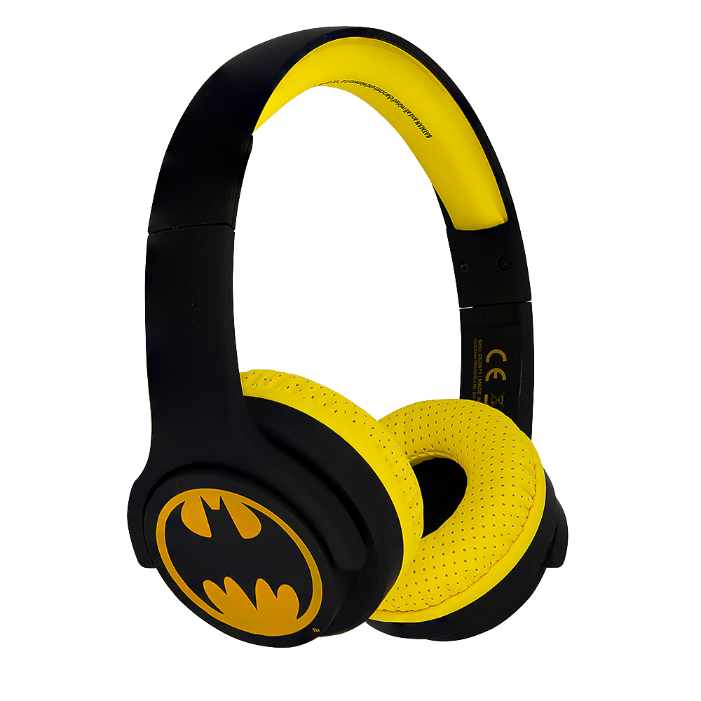 Schwarz - OTL Technologies - Batman Kids Wireless Headphones - 1