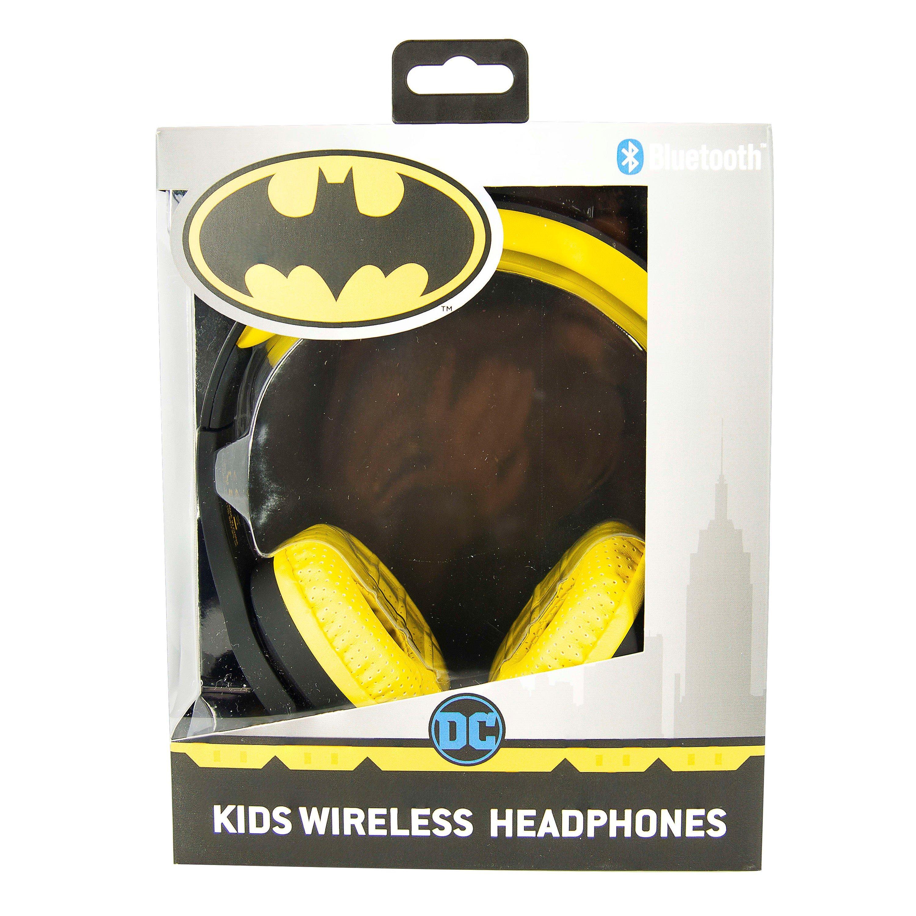 Schwarz - OTL Technologies - Batman Kids Wireless Headphones - 2