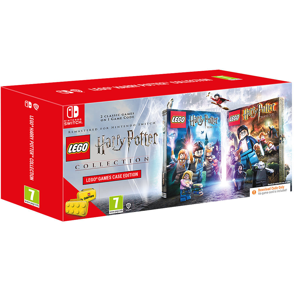 Warner Brothers LEGO Harry Potter Years 1-7 Switch Case Bundle