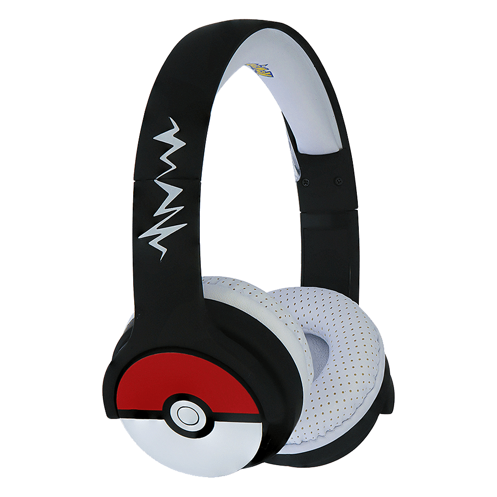 Black - OTL Technologies - Pokémon Poké Ball Wireless Headphones - 1