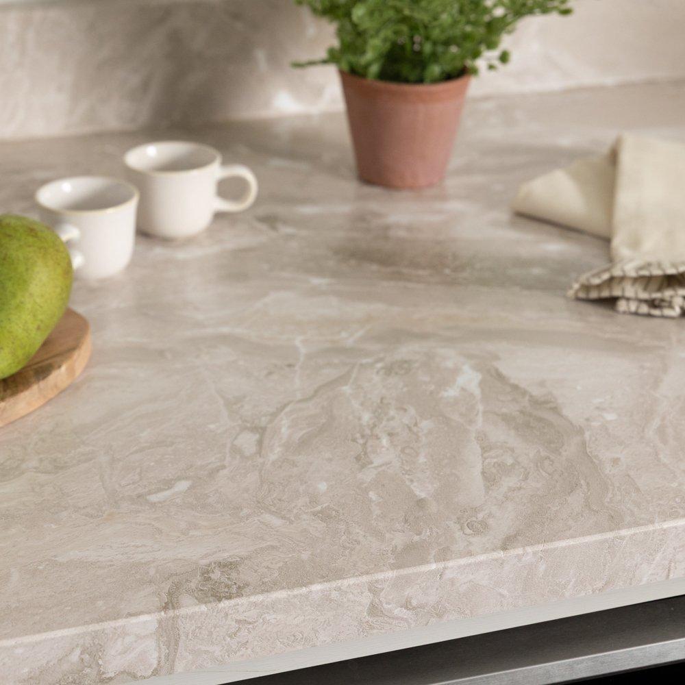 Sand - D C Fix - Marble Paladina Sand Self-adhesive Vinyl 67.5cm x3 - 2