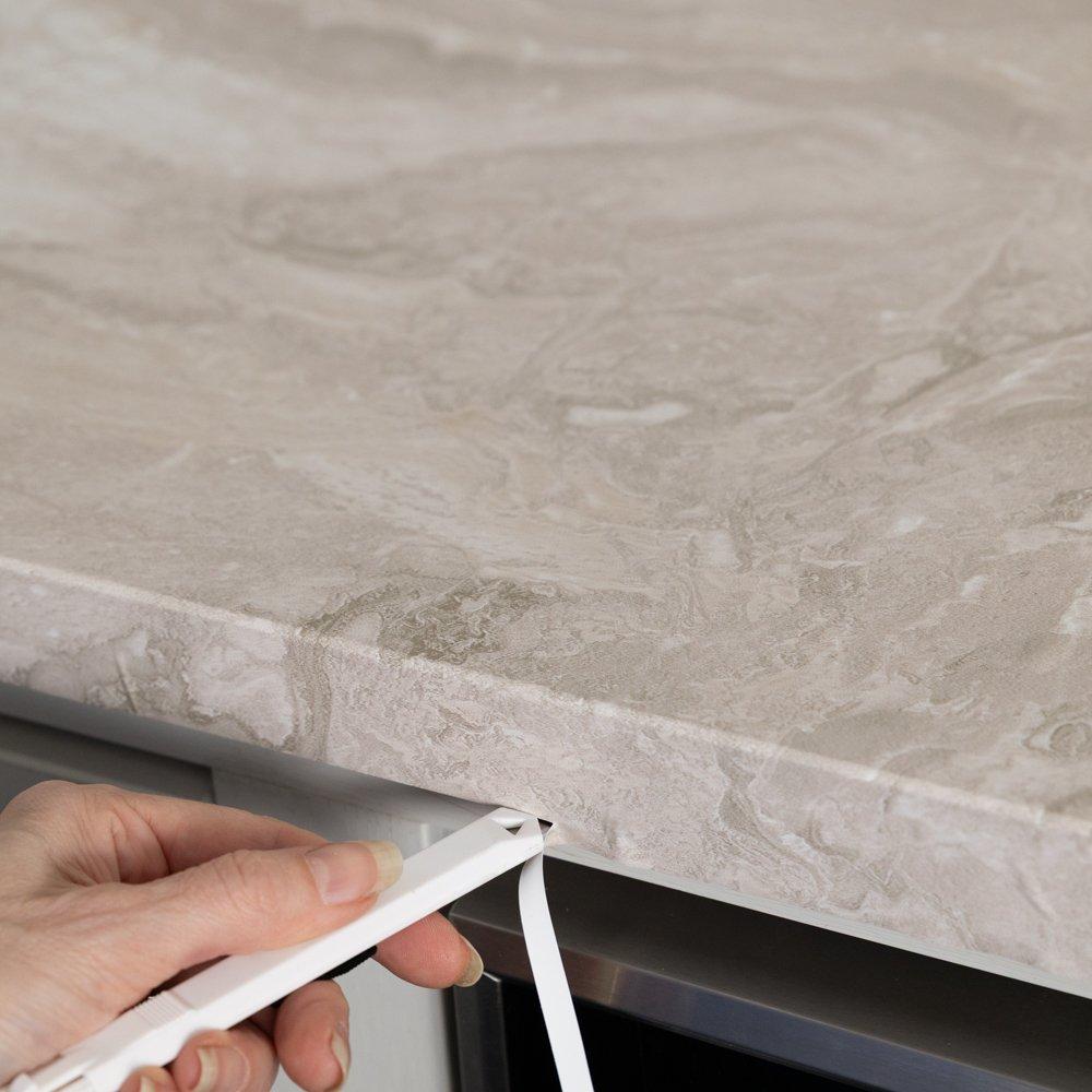 Sand - D C Fix - Marble Paladina Sand Self-adhesive Vinyl 67.5cm x3 - 5