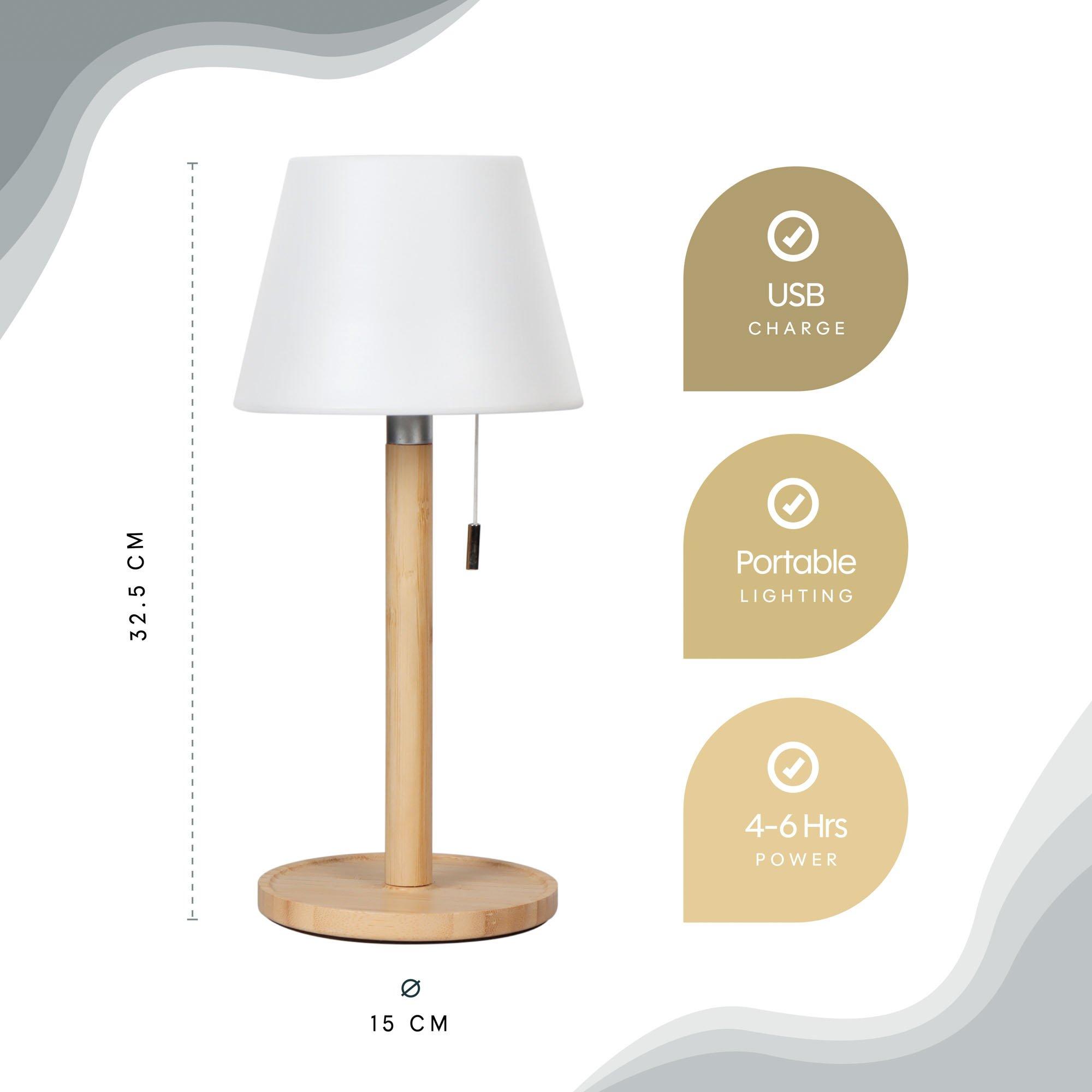 Bamboo Colour - Streetwize - Table Lamp - Orli - 2