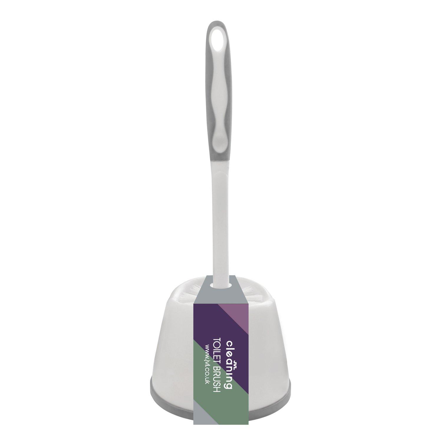 Grey - JVL - JVL Toilet Brush - Grey - 4