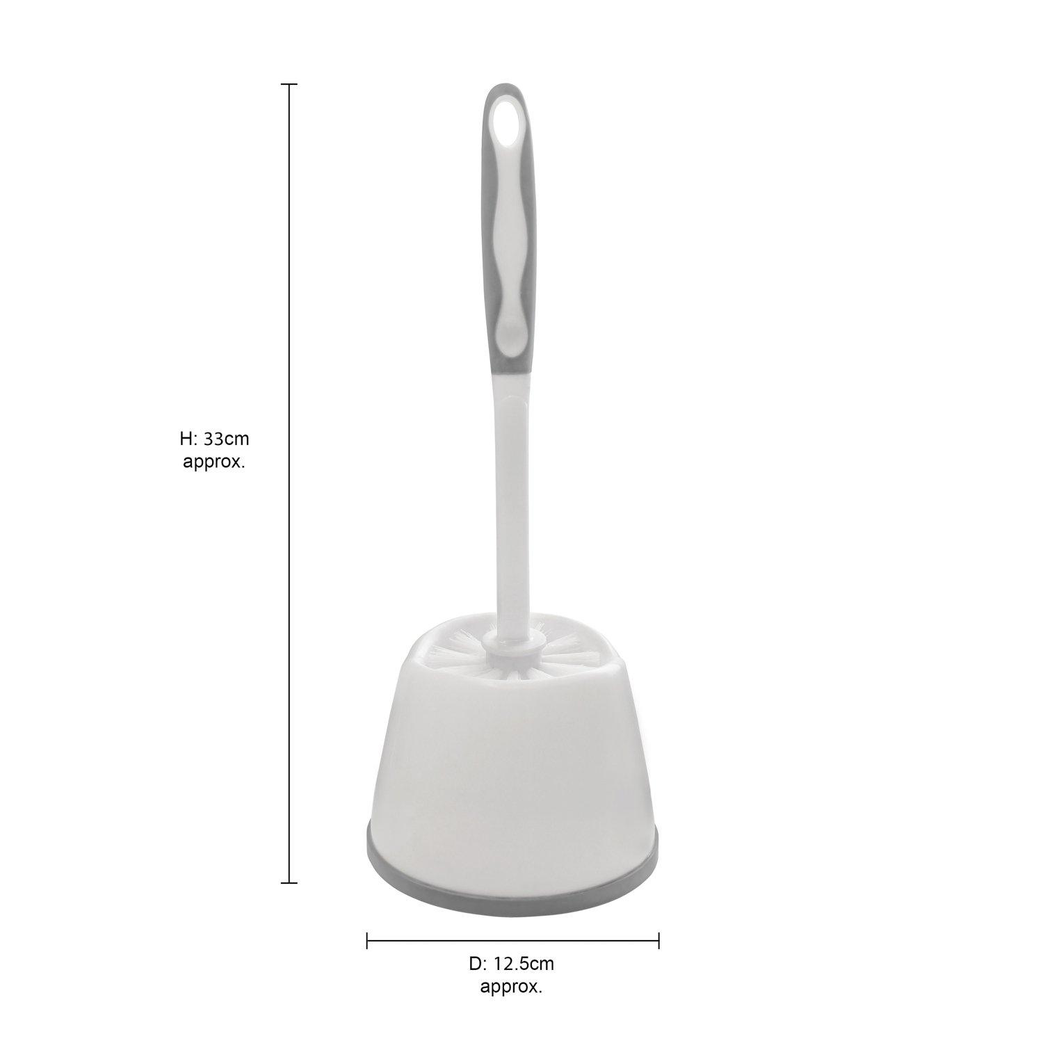 Grey - JVL - JVL Toilet Brush - Grey - 5