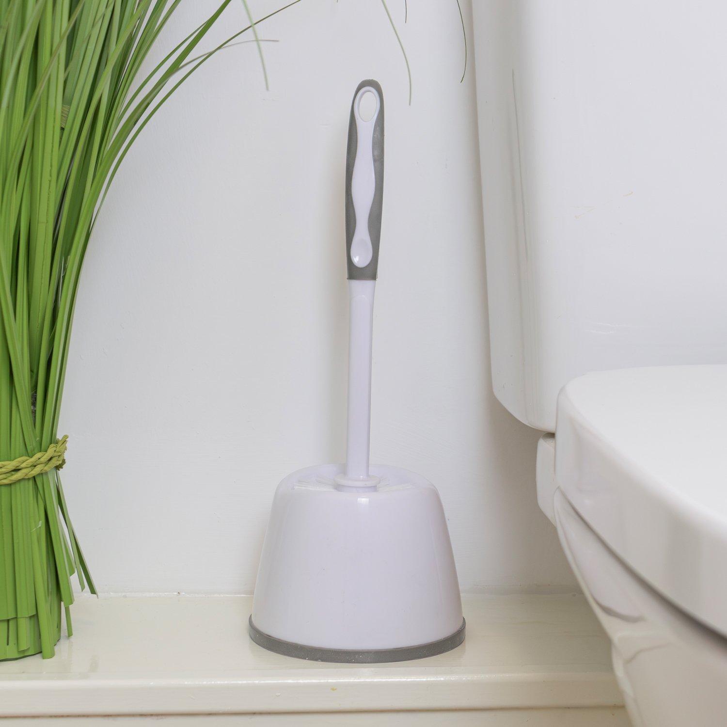 Grey - JVL - JVL Toilet Brush - Grey - 6