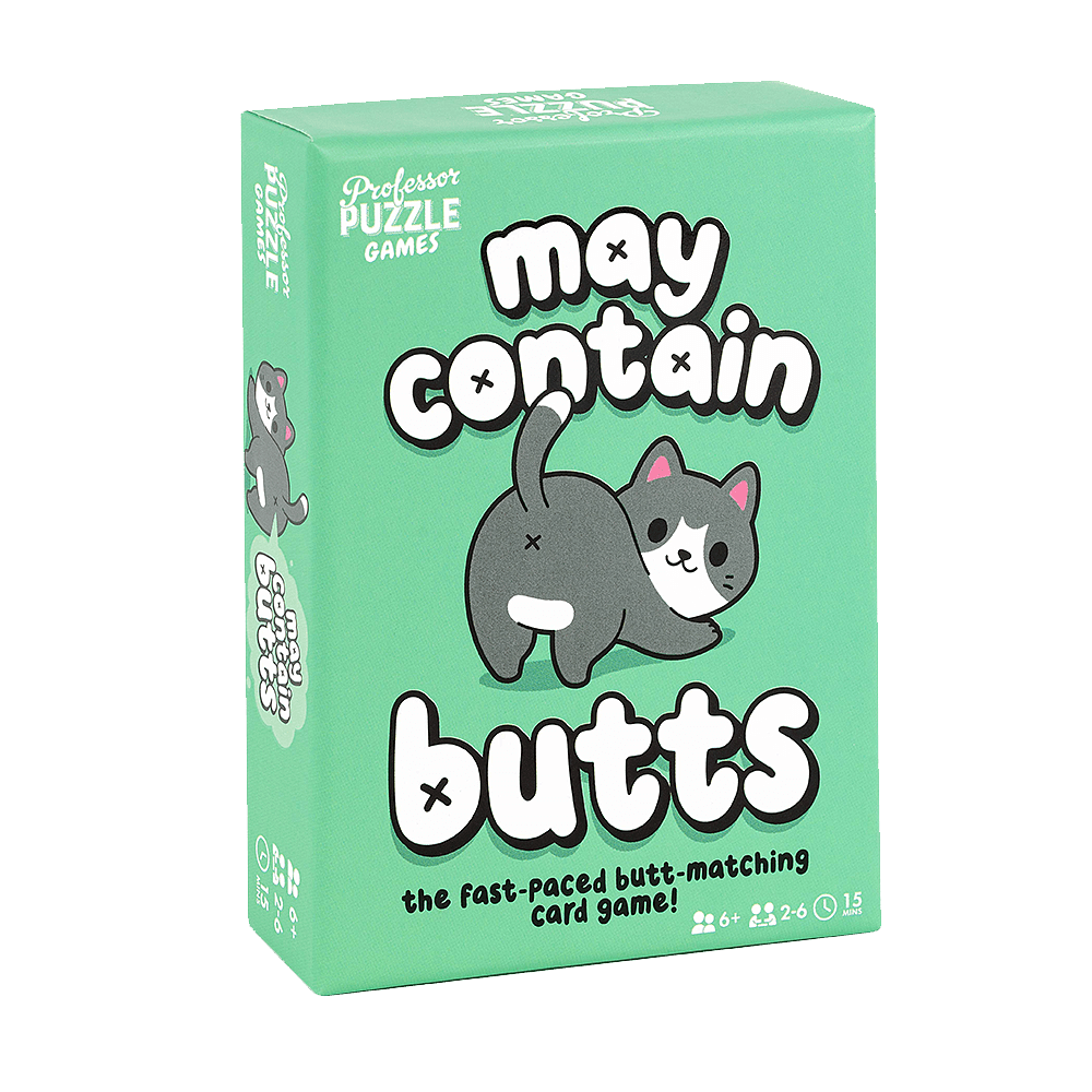 Merchandise - Professor Puzzle - May Contain butts - 1