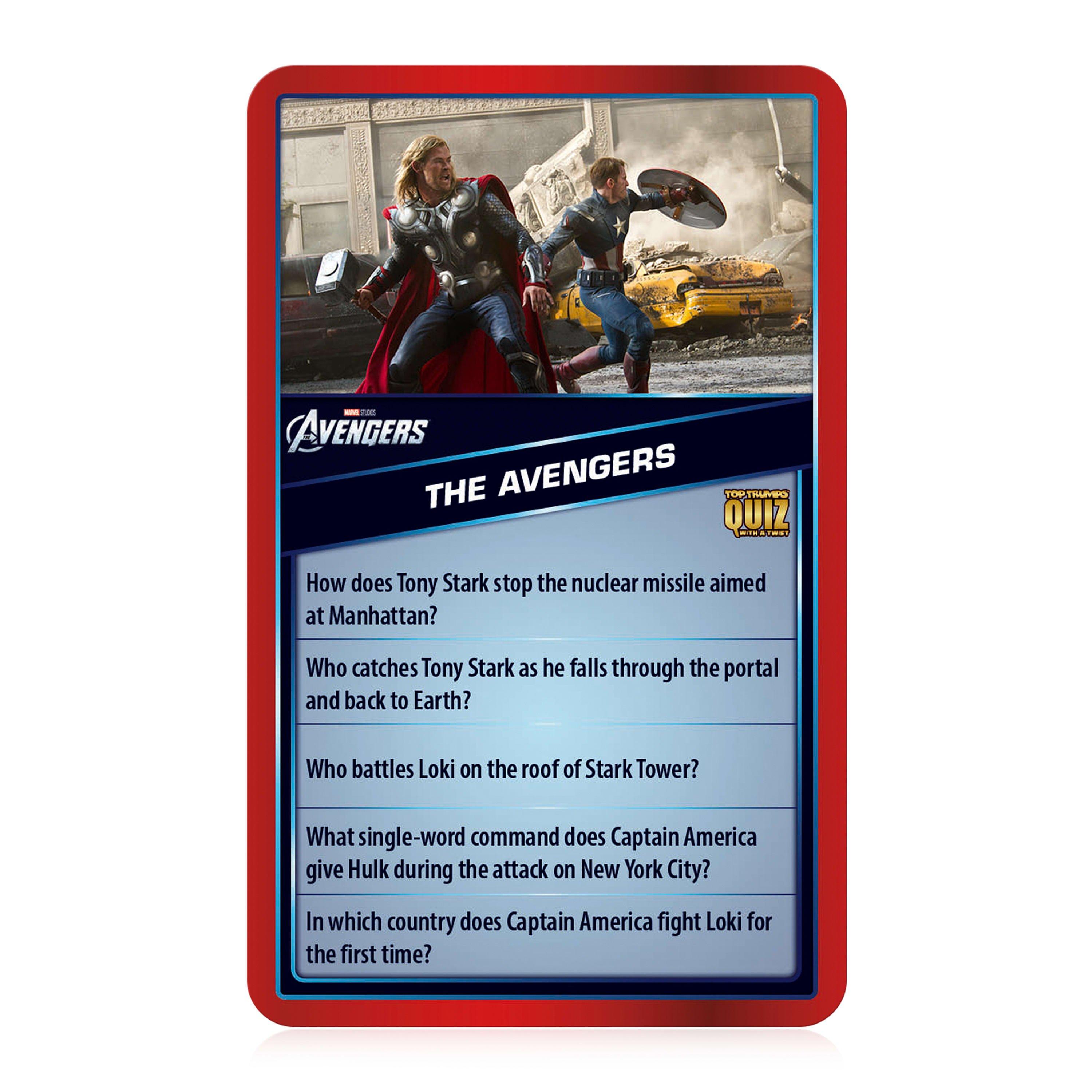Mercadoria - Marvel - Cinematic Universe Top Trumps Quiz - 2