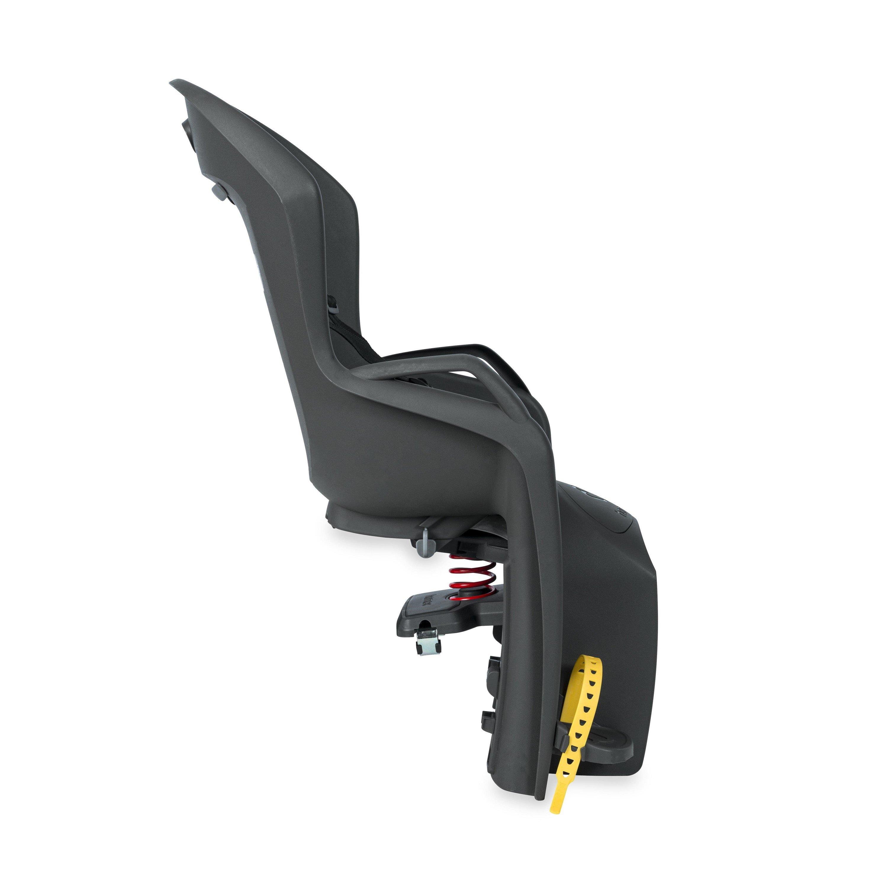 Dark Grey - Hamax - Amiga Pannier Rack Mounted Child Bike Seat - 2