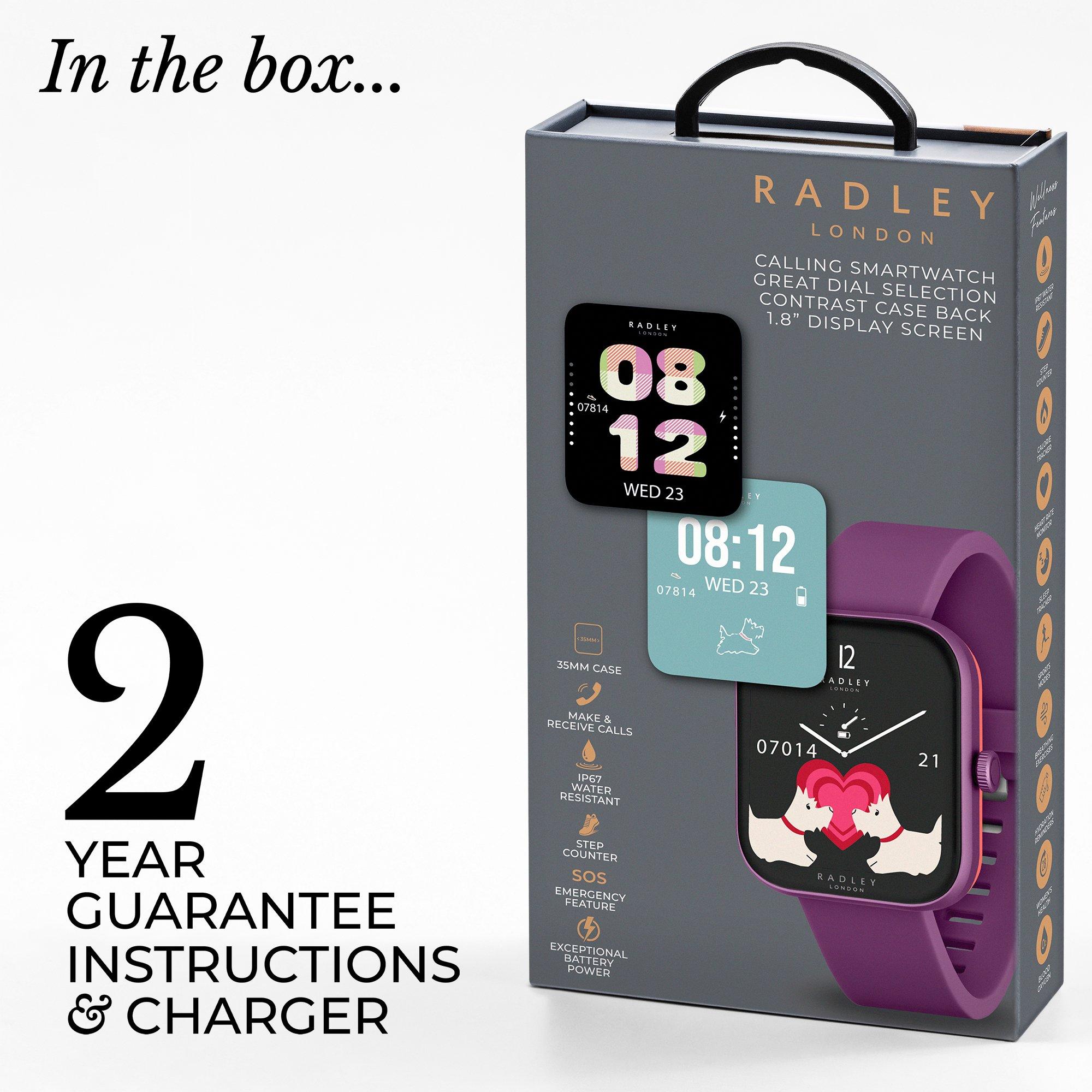 Purple - Radley - Radley Series 32 Purple Smart Watch - 6