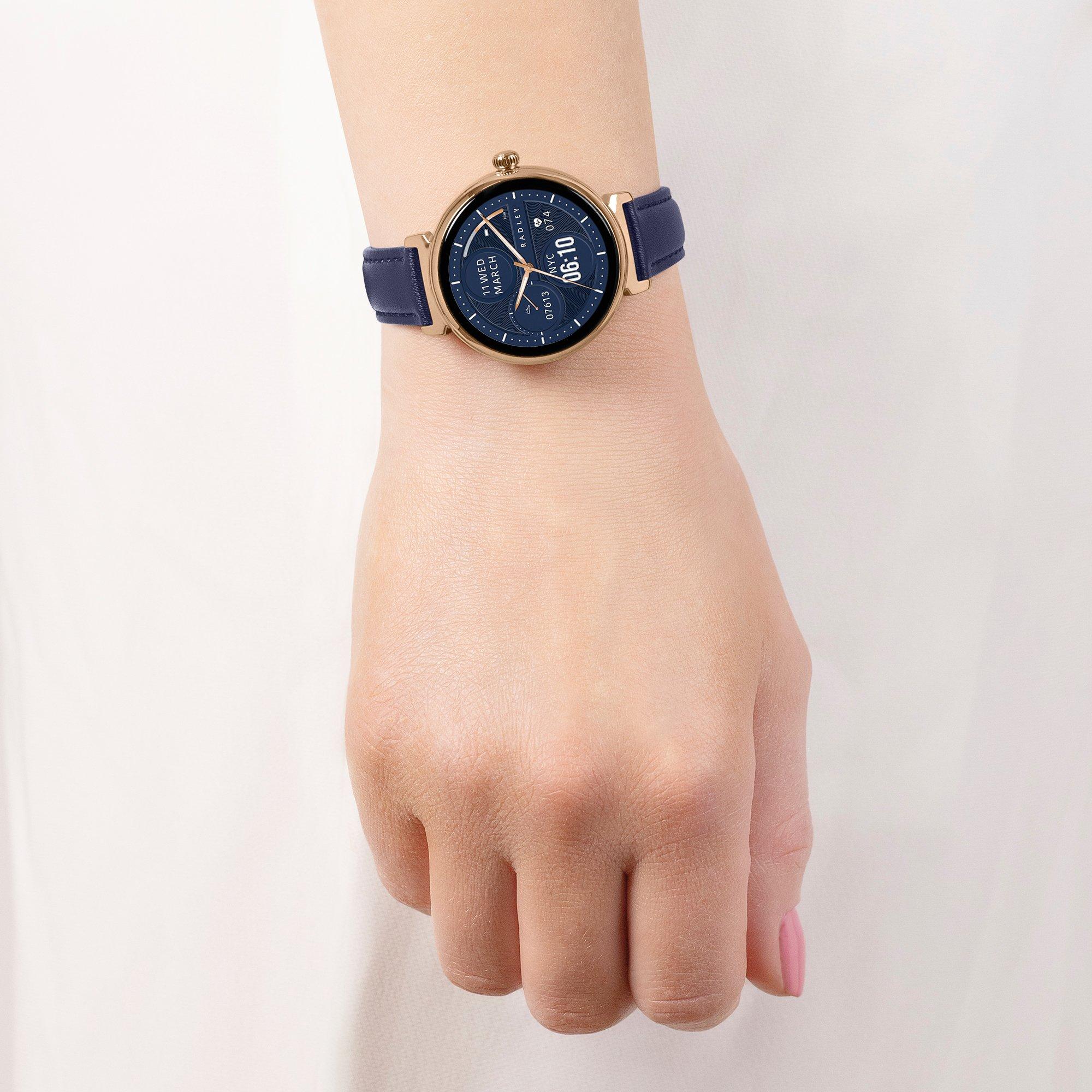 Blue - Radley - Radley Series 48 AMOLED Navy Smart Watch - 3