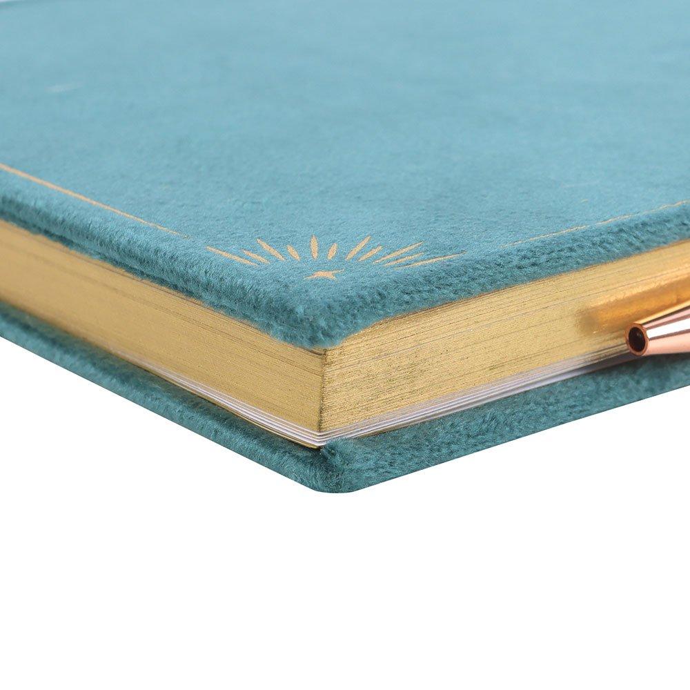 Green - Something Different - Book of Abundance Journal with Green Aventurine Cr - 6