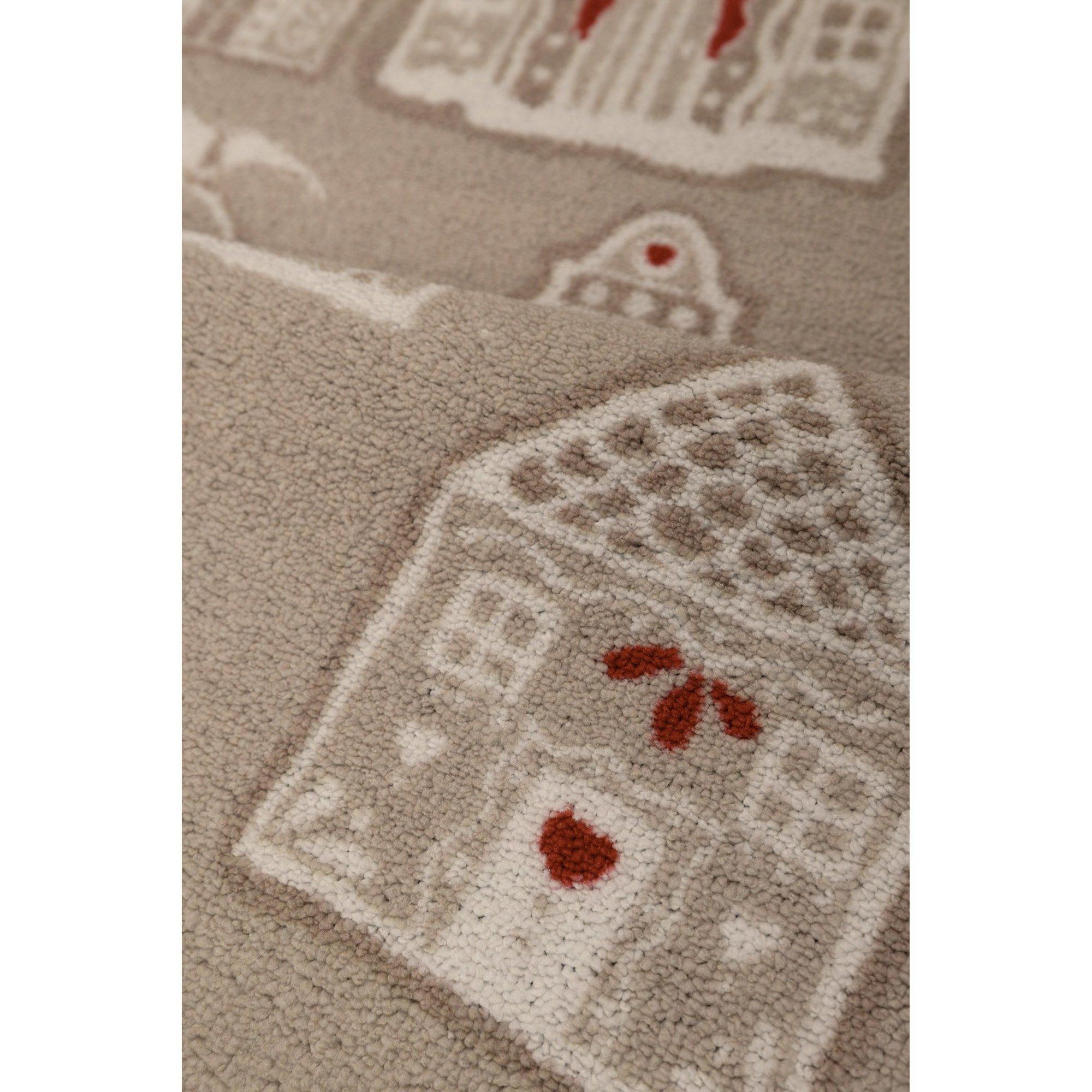 Beige - Homemaker - Gingerbread Festive Runner Beige - 3