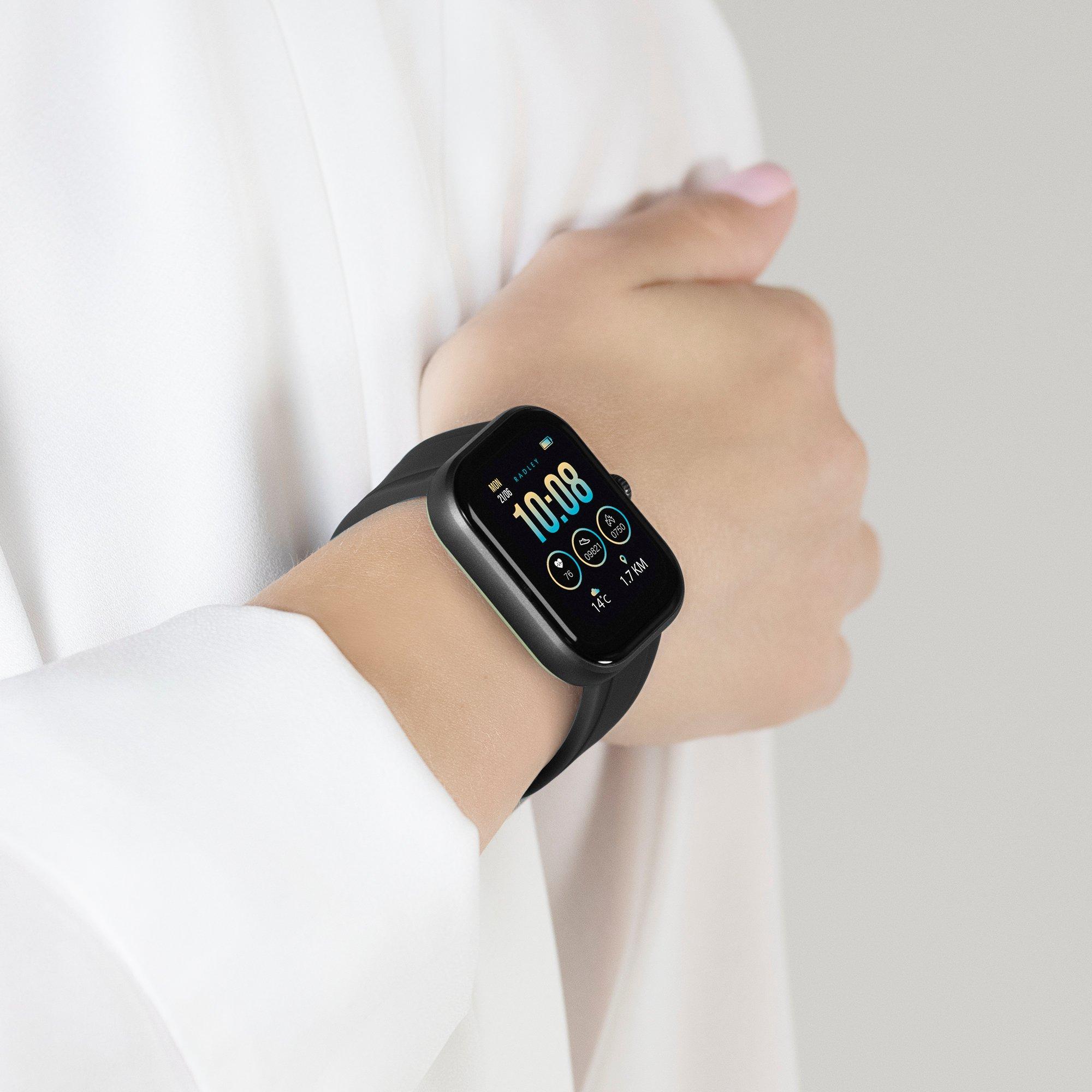 Black - Radley - Radley Series 55 Black Smart Watch - 2