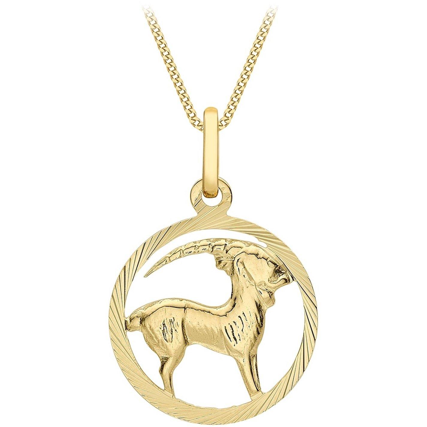 Yellow Gold - Be You - 9ct Gold Zodiac Necklace - 1