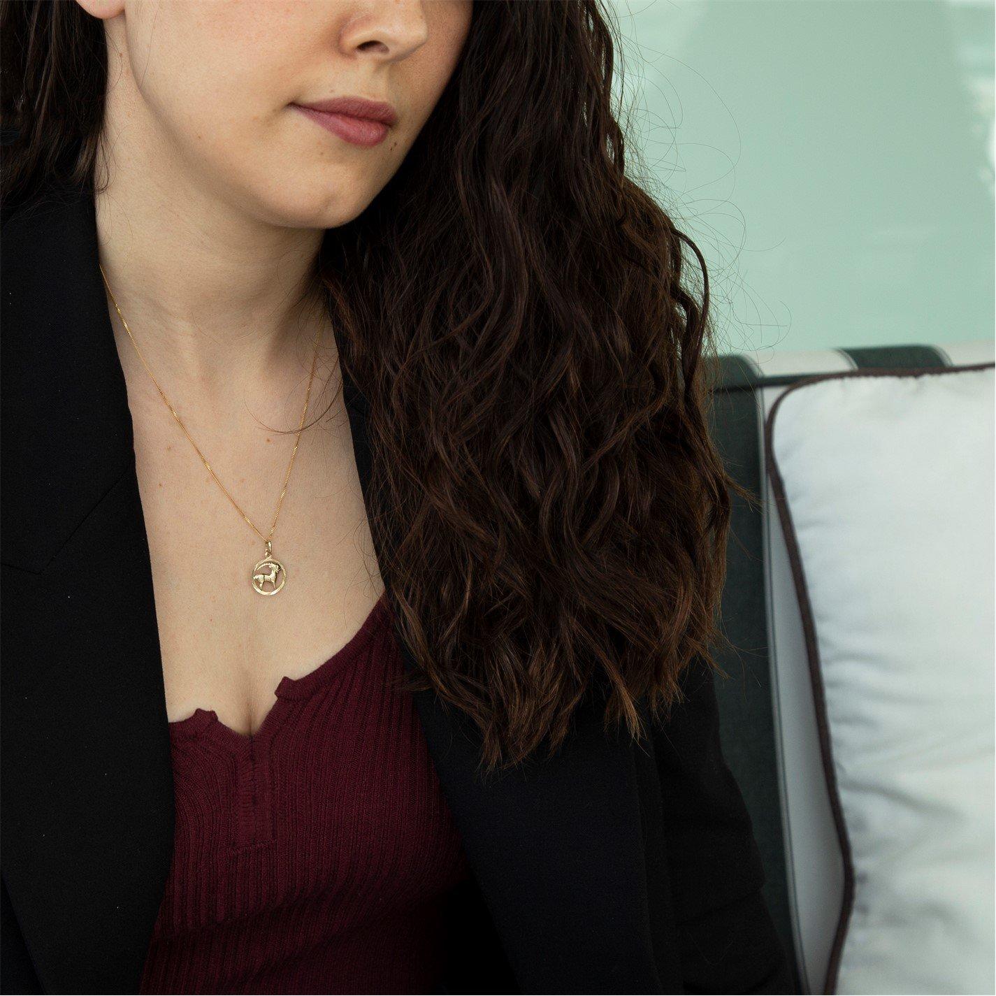 Yellow Gold - Be You - 9ct Gold Zodiac Necklace - 2