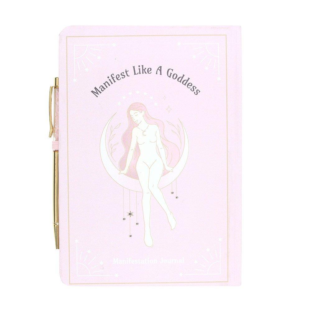Pink - Something Different - Goddess Energy A5 Manifestation Journal and Pen - 4