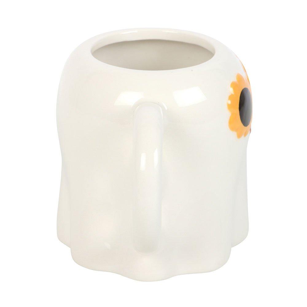 White - Something Different - Groovy Ghost Mug - 3