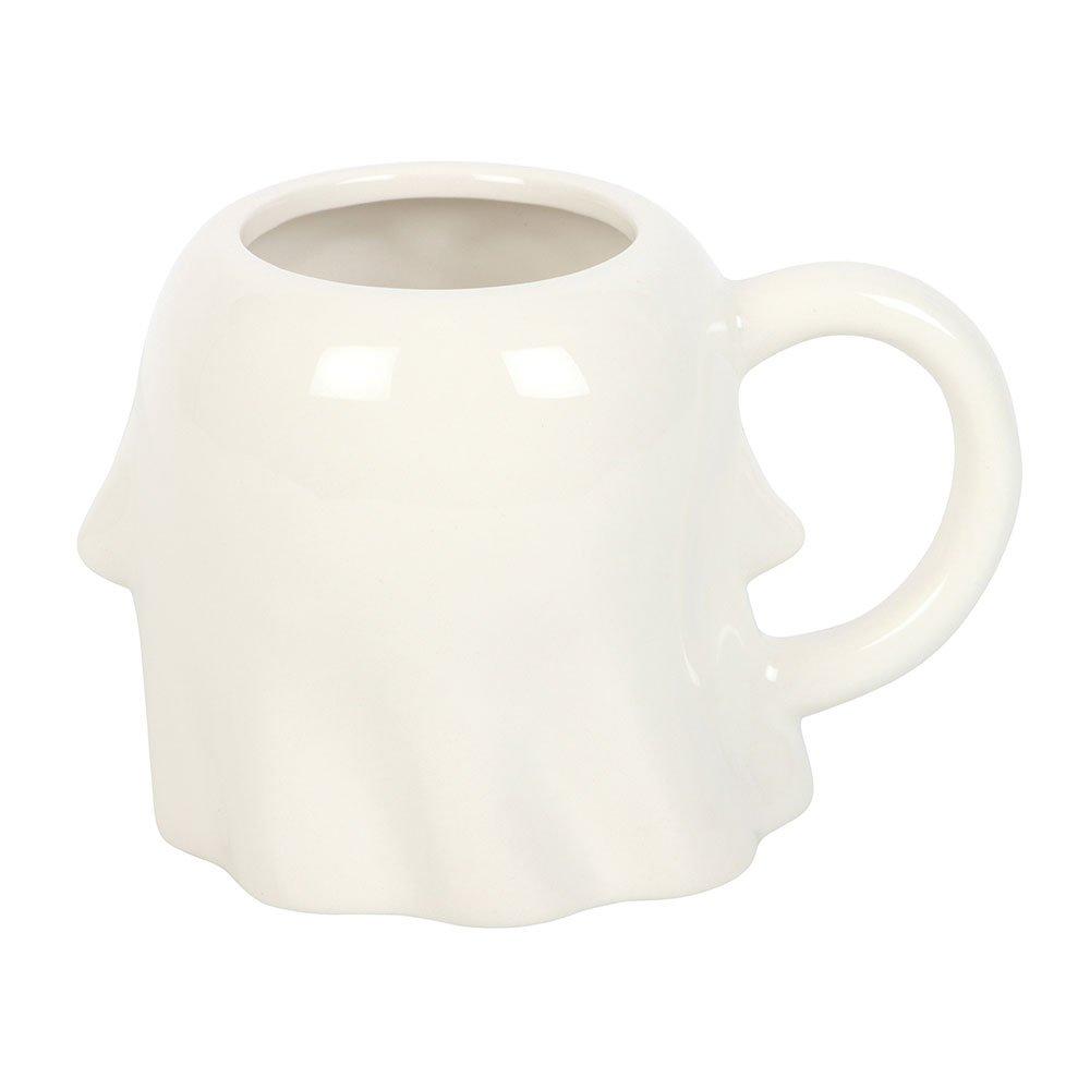 White - Something Different - Groovy Ghost Mug - 4