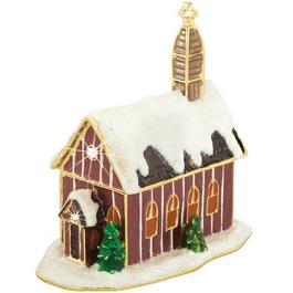 Craycombe Christmas 6061 - Church Trinket  Box