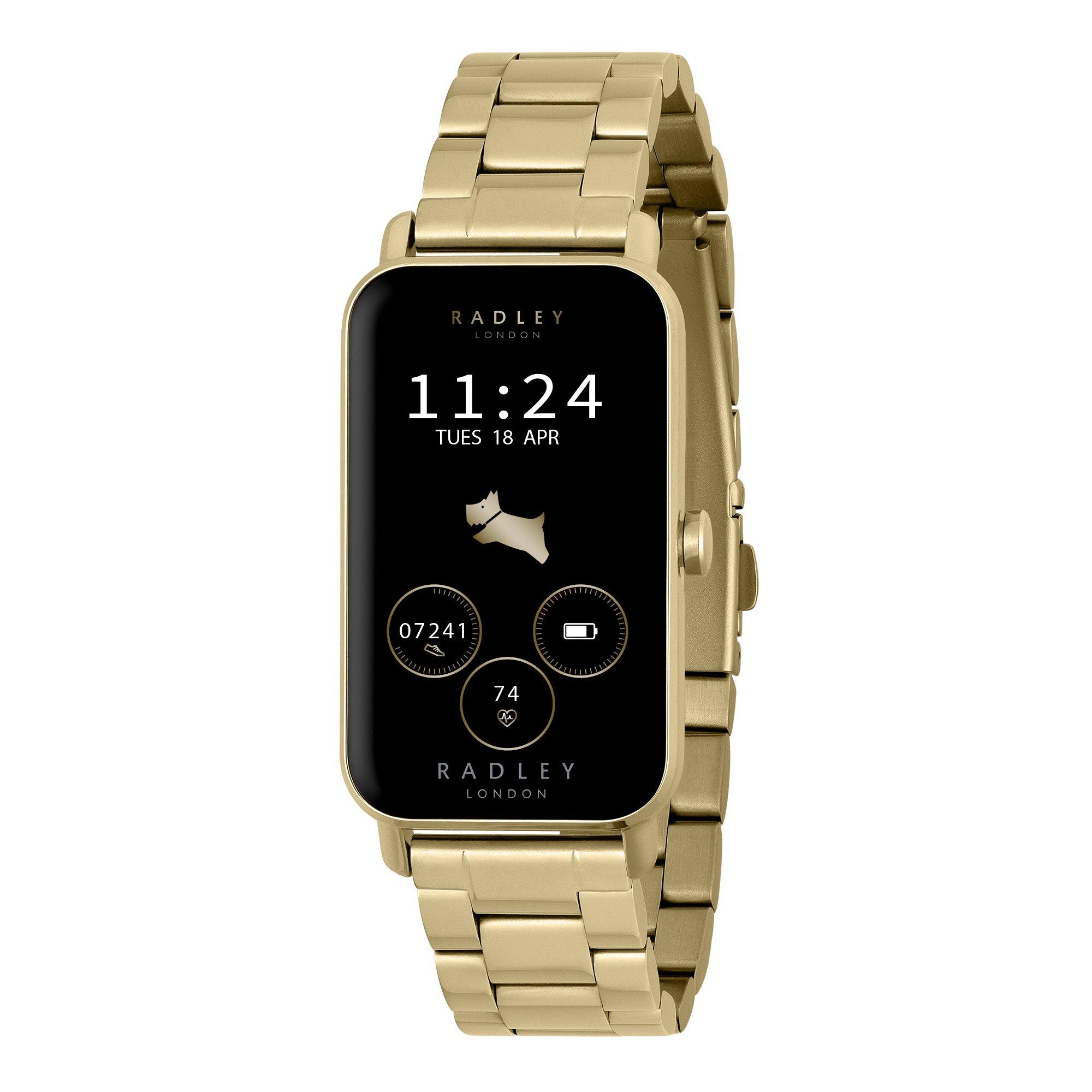Gold - Radley - Radley Series 21 Pale Gold Smart Watch - 1