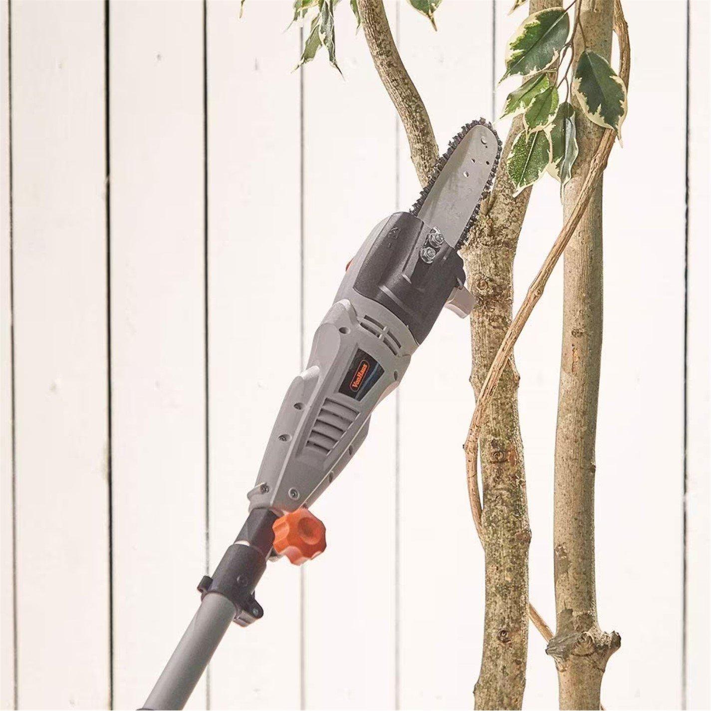 Grey - VonHaus - VonHaus 2 in 1 Chainsaw & Trimmer - 750W - 2