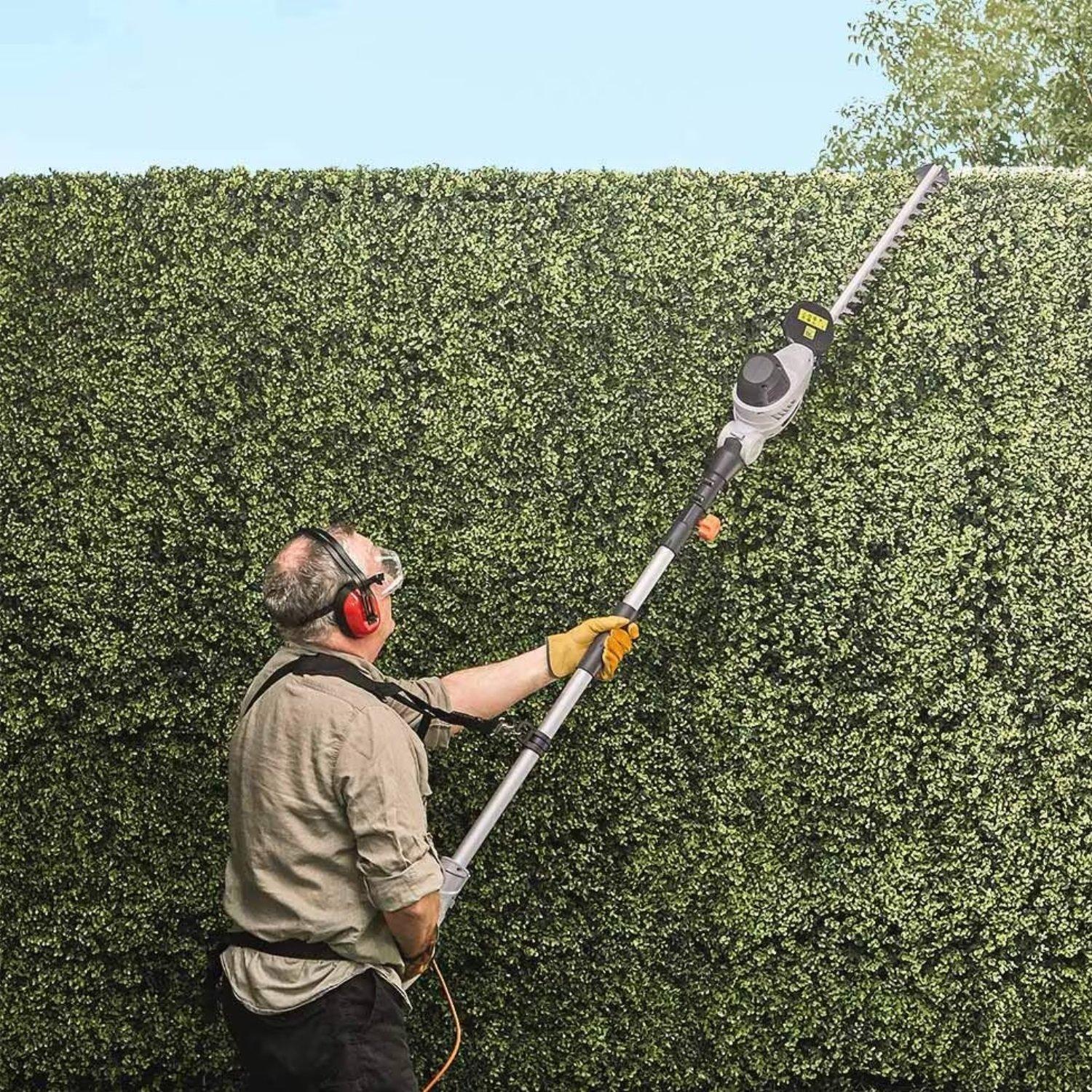 Grey - VonHaus - VonHaus 2 in 1 Chainsaw & Trimmer - 750W - 6