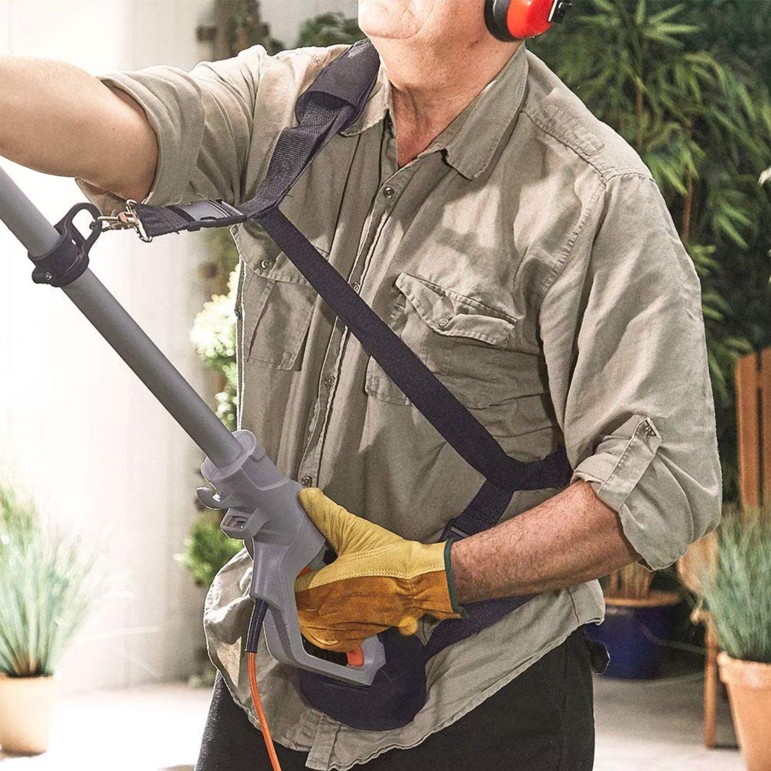 Grey - VonHaus - VonHaus 2 in 1 Chainsaw & Trimmer - 750W - 8