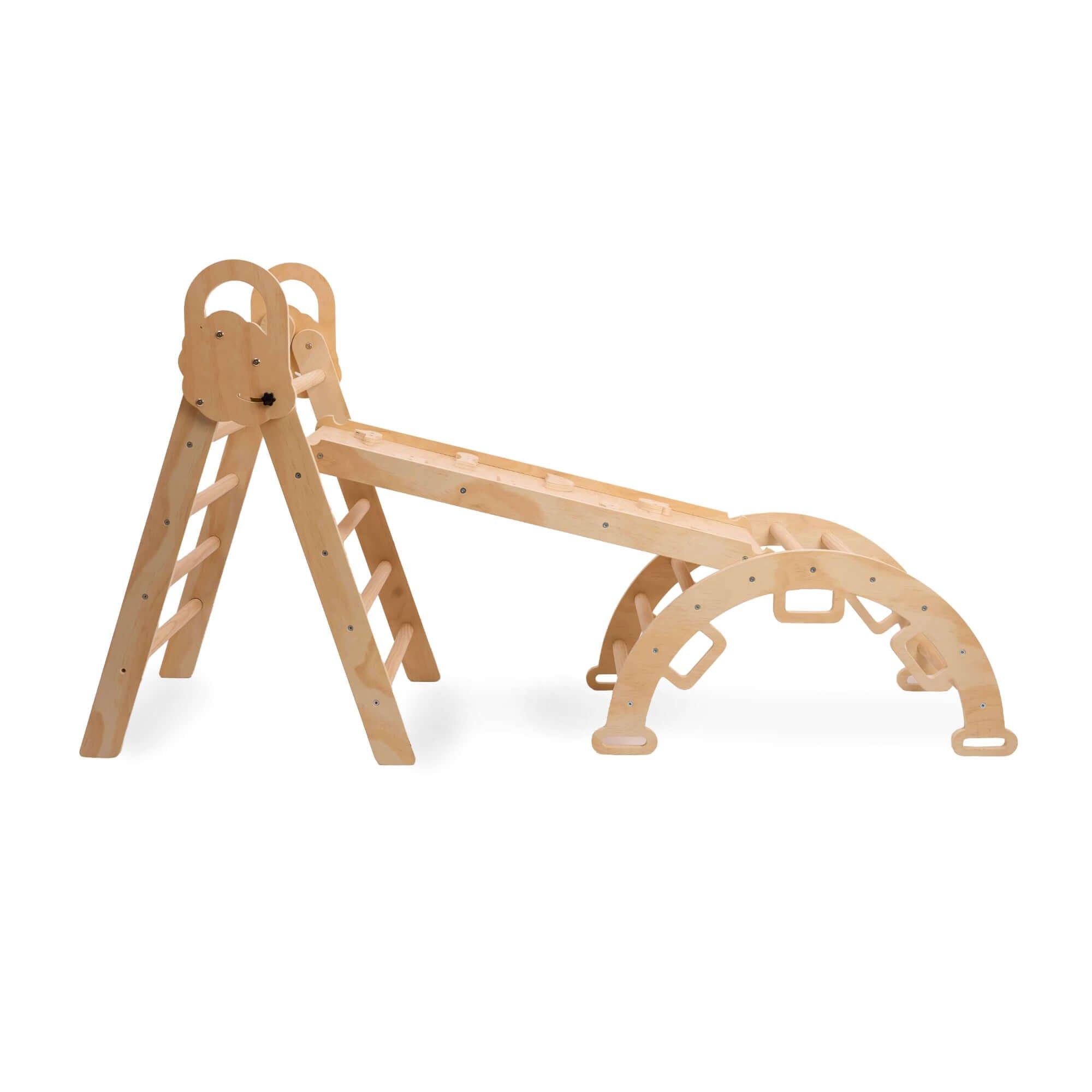 Natural - Clair De Lune - Clair de Lune 3 in 1 Activity Climbing Set - 4