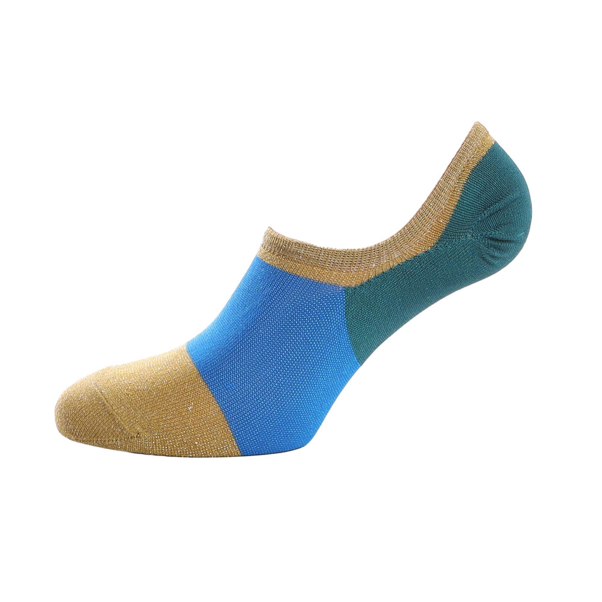 Blue - Happy Socks - Isa No Show Socks - 1