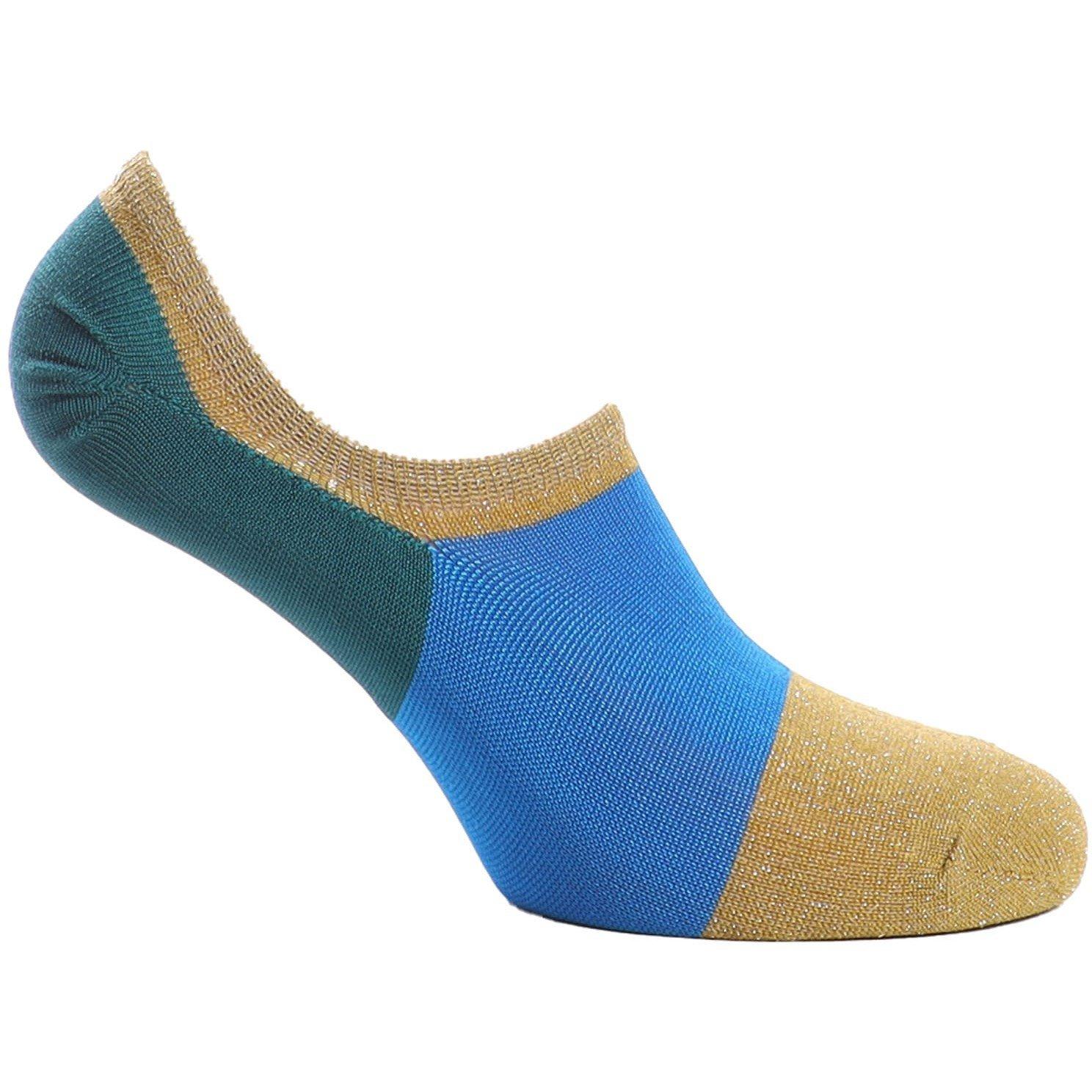 Blue - Happy Socks - Isa No Show Socks - 2