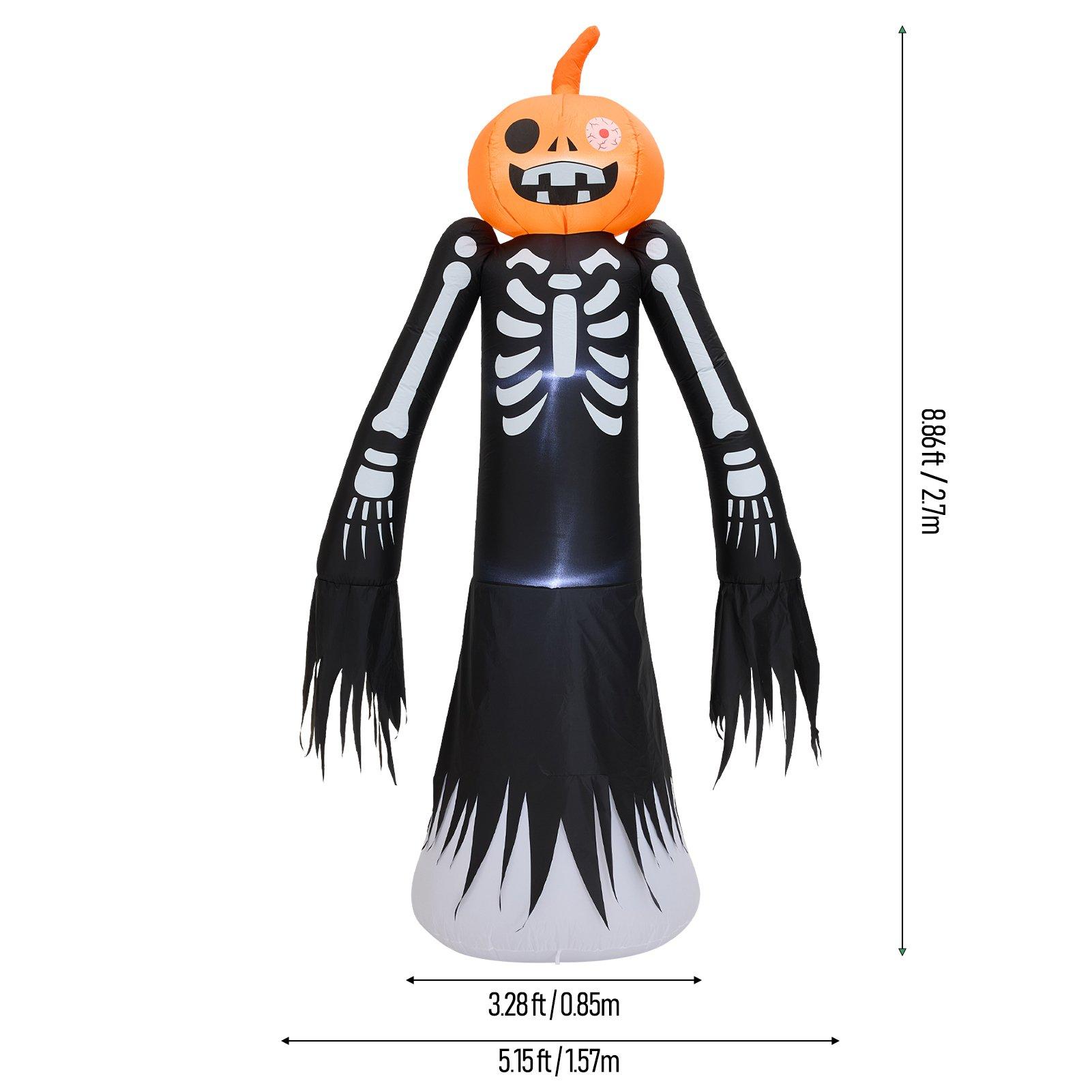 Multi - LIFE IDEAS - 9FT Blow Up Halloween Inflatable Model Decor - 2