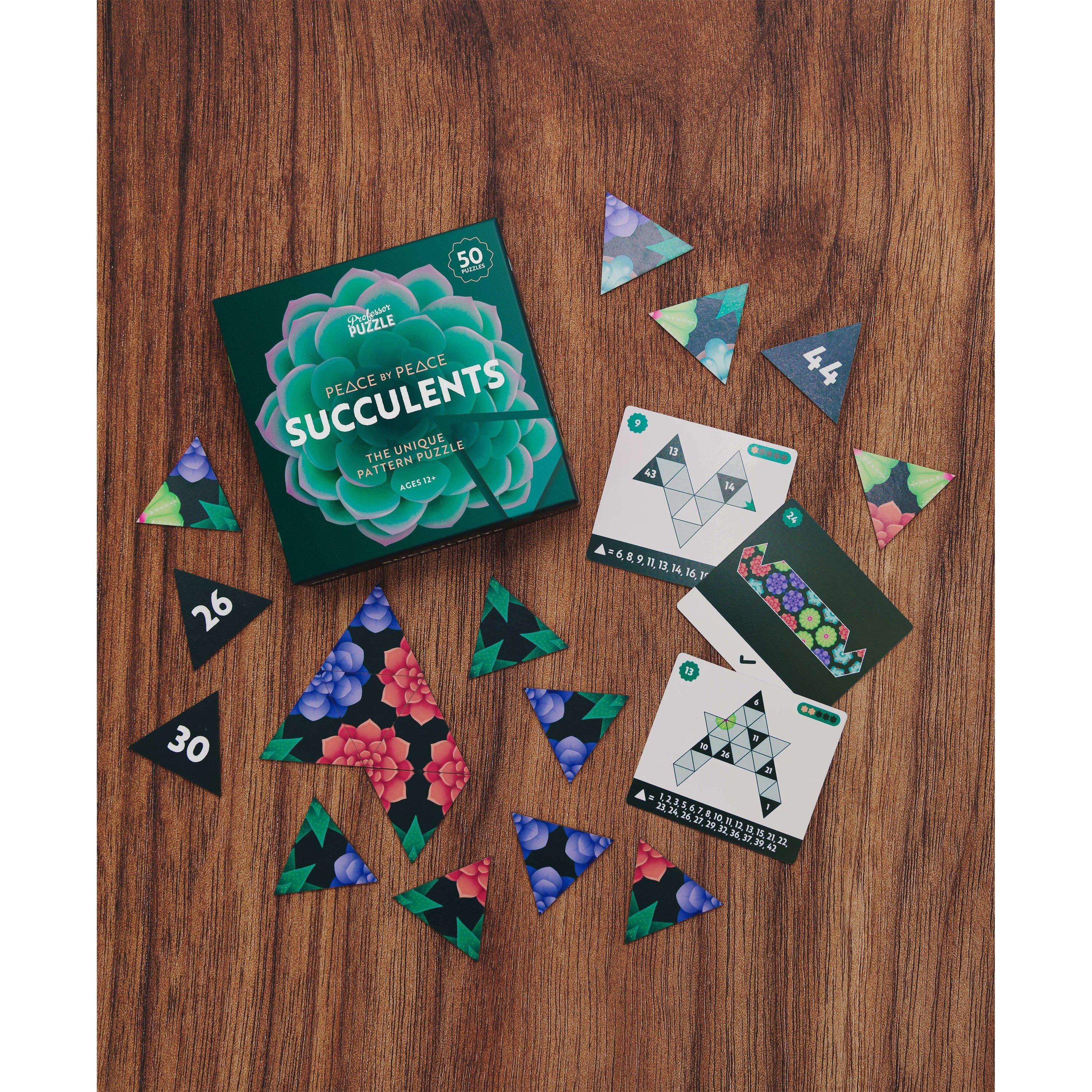 Merchandise - Professor Puzzle - Peace by Peace: Succulents - 2