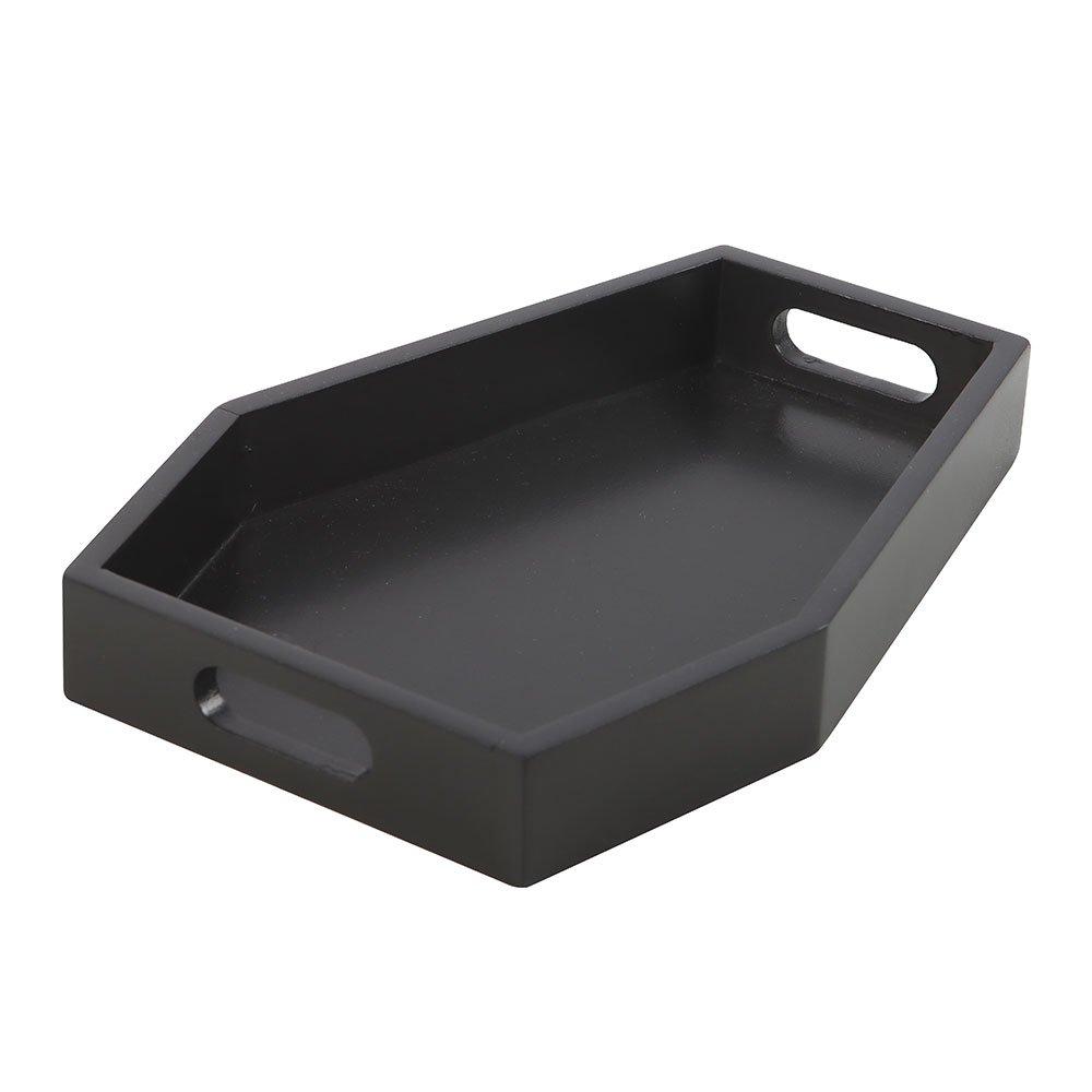 Black - Something Different - Plain Black Coffin Trinket Tray - 4