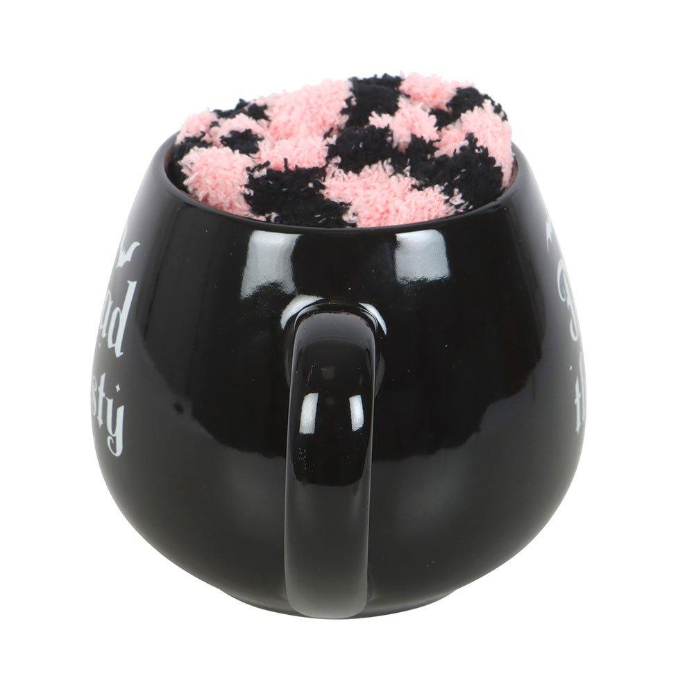 Black - Something Different - Dead Thirsty Mug and Socks Set - 3