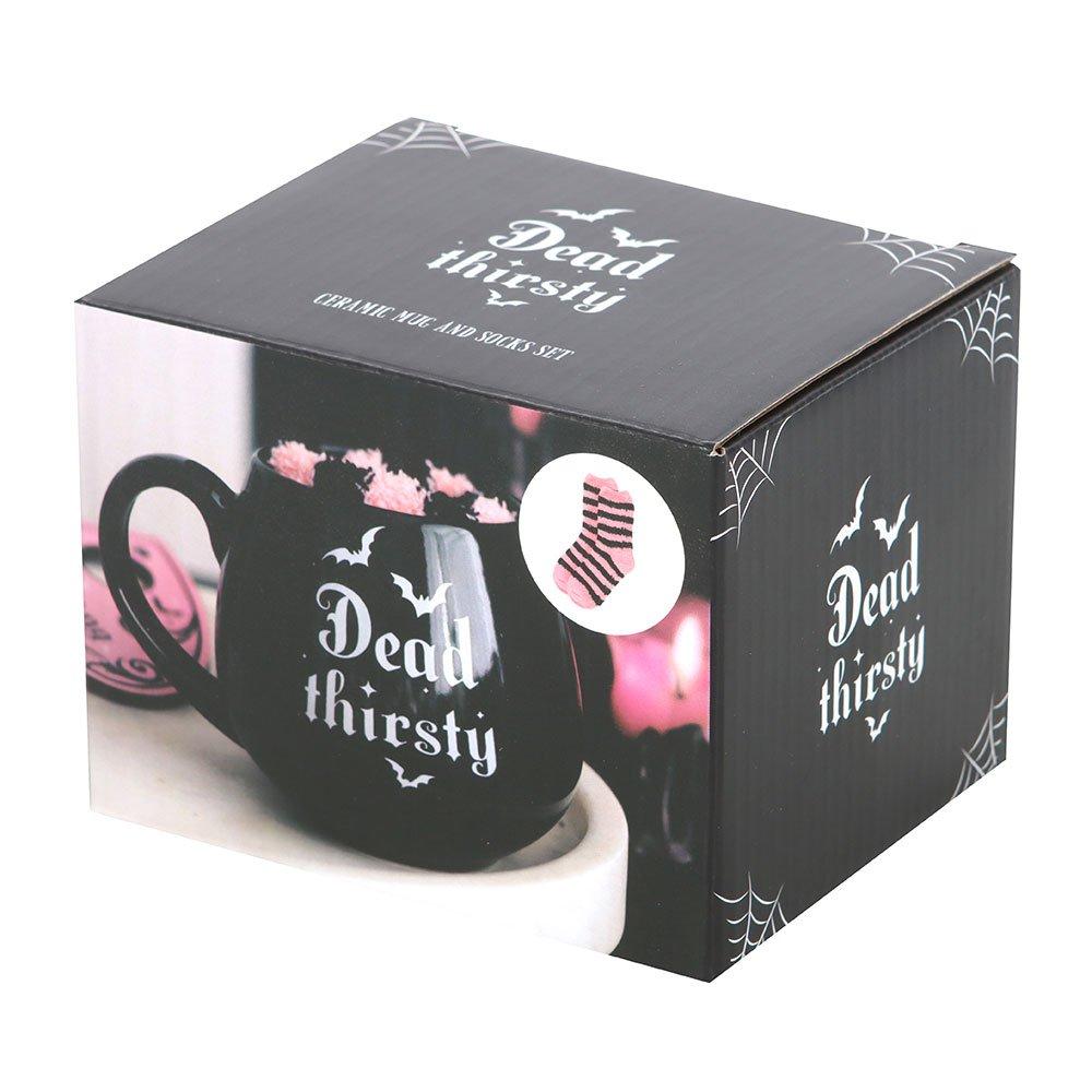 Black - Something Different - Dead Thirsty Mug and Socks Set - 6