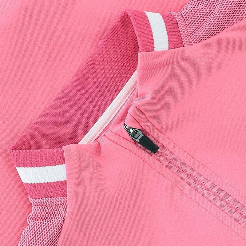 Pink/Pink/White - ONeills - Carlow Nepal Half Zip Top Girls - 5