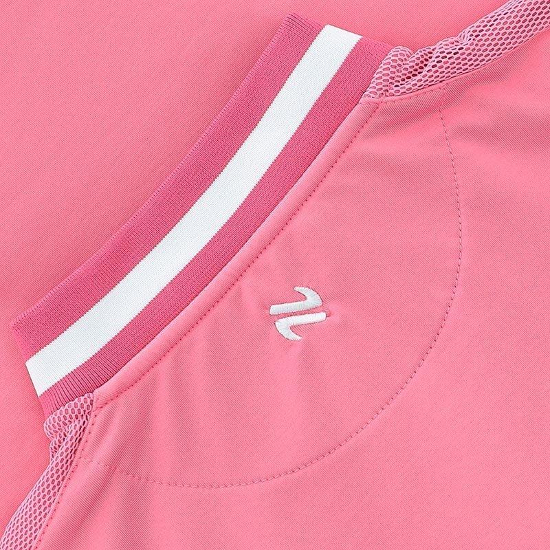 Pink/Pink/White - ONeills - Carlow Nepal Half Zip Top Girls - 6