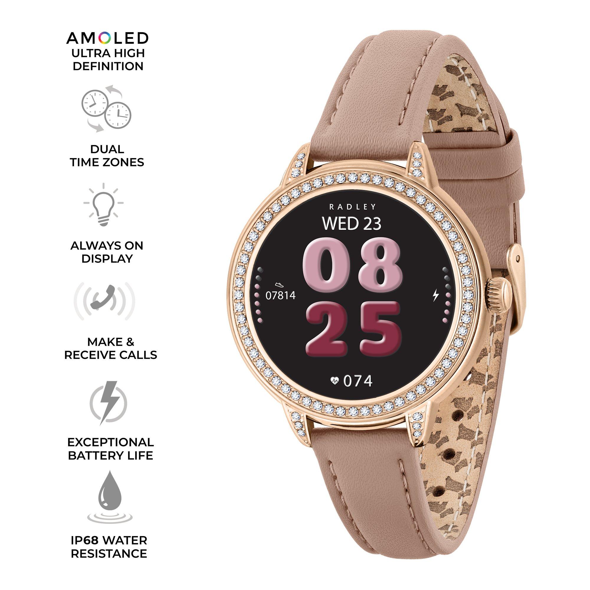 Pink - Radley - Radley Series 33 AMOLED Calling Watch - 2