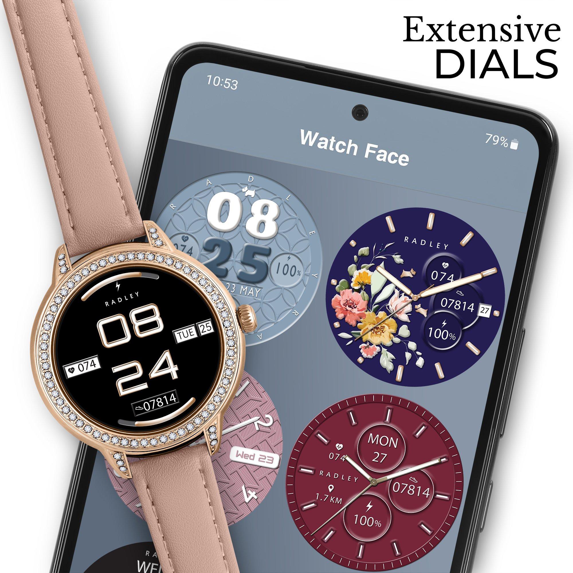 Pink - Radley - Radley Series 33 AMOLED Calling Watch - 5