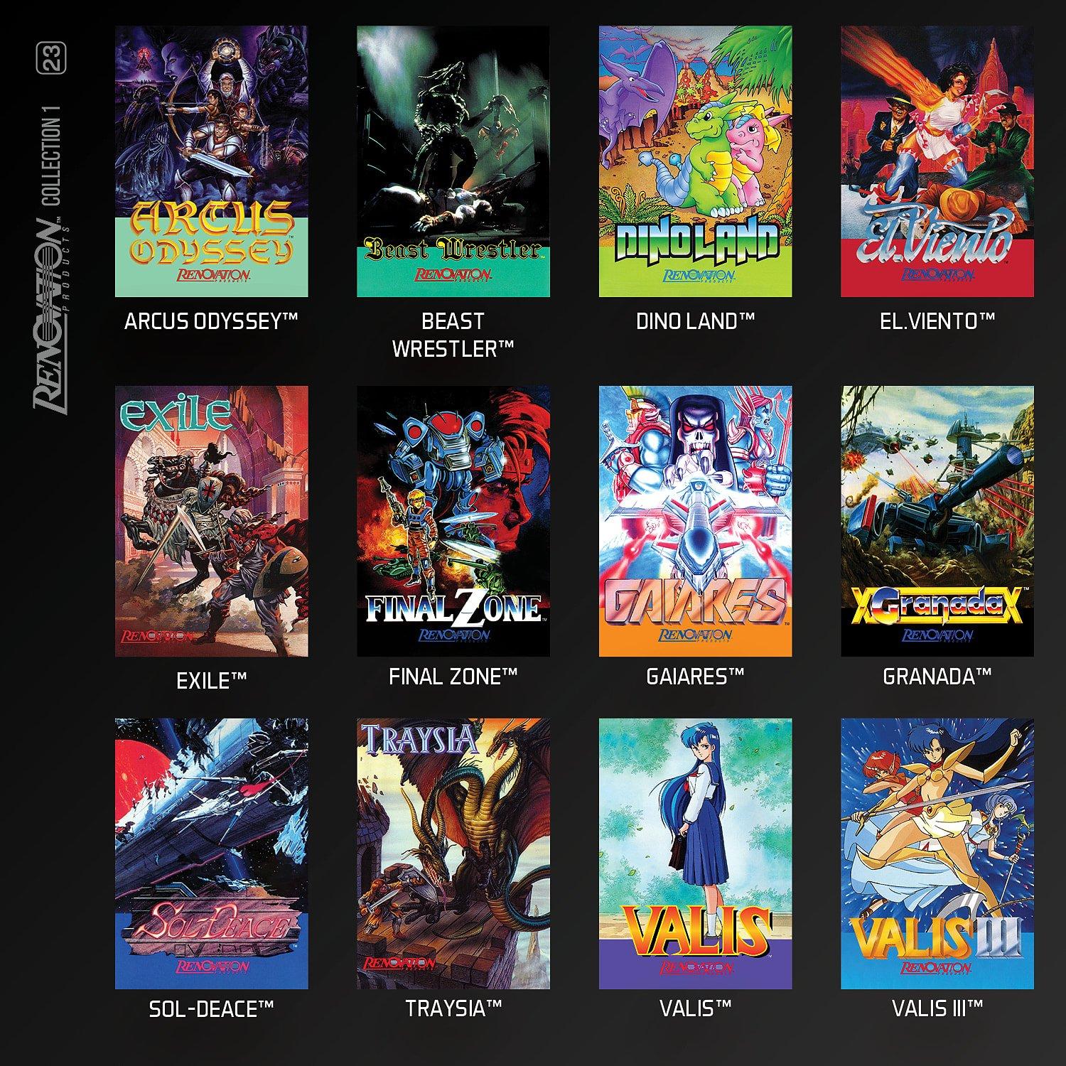 Mercadoria - Evercade - Blaze Evercade Renovation Cartridge 1 - 7