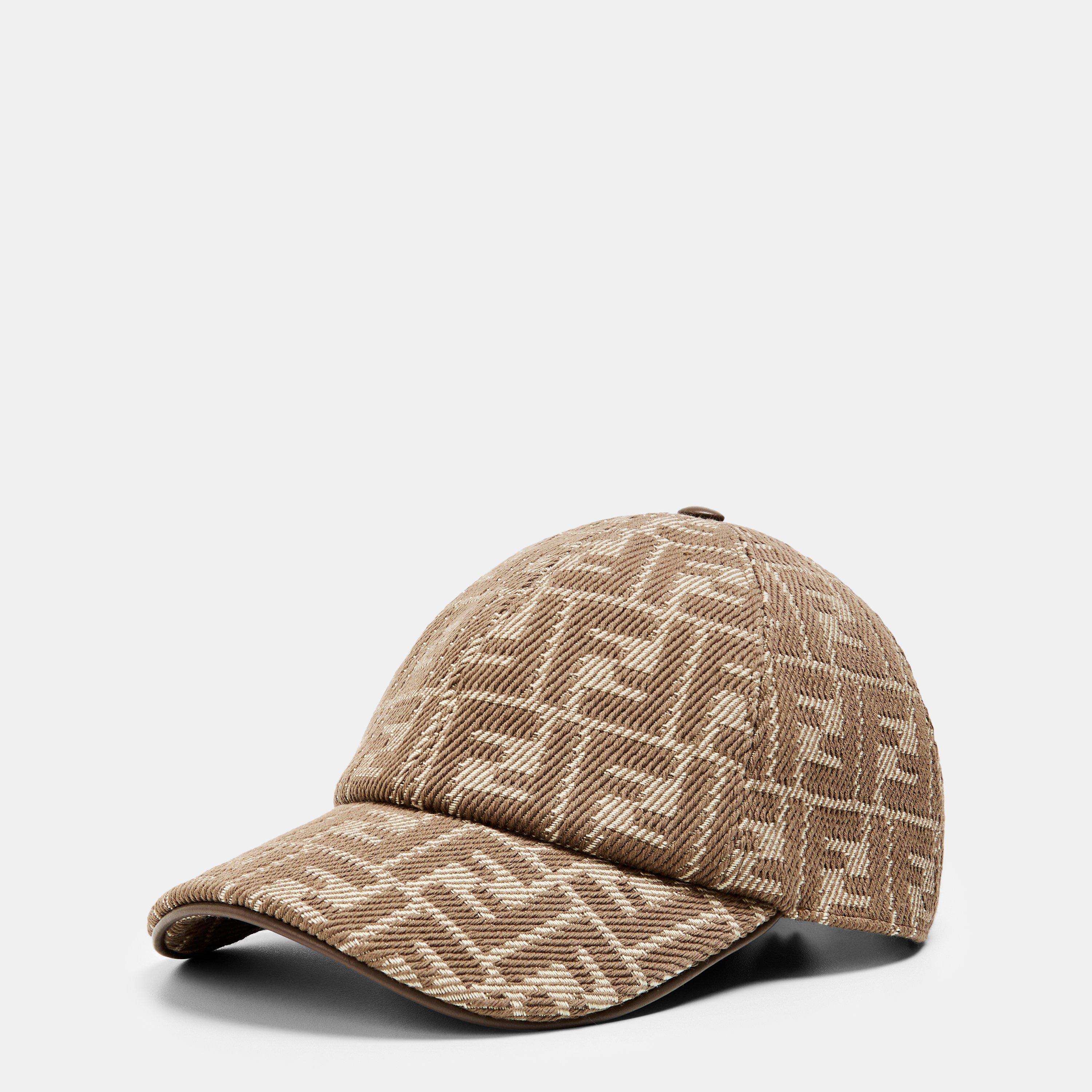 Fendi | Jacquard Denim Cap | Baseball Caps | Cruise Fashion